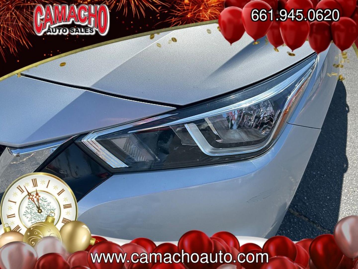2020 Silver Nissan Versa (3N1CN8EV6LL) with an 4-Cyl 1.6 Liter engine, Automatic CVT w/Xtronic transmission, located at 412 Auto Vista Drive, Palmdale, CA, 93551, (661) 945-0620, 34.592636, -118.136681- Photo#8