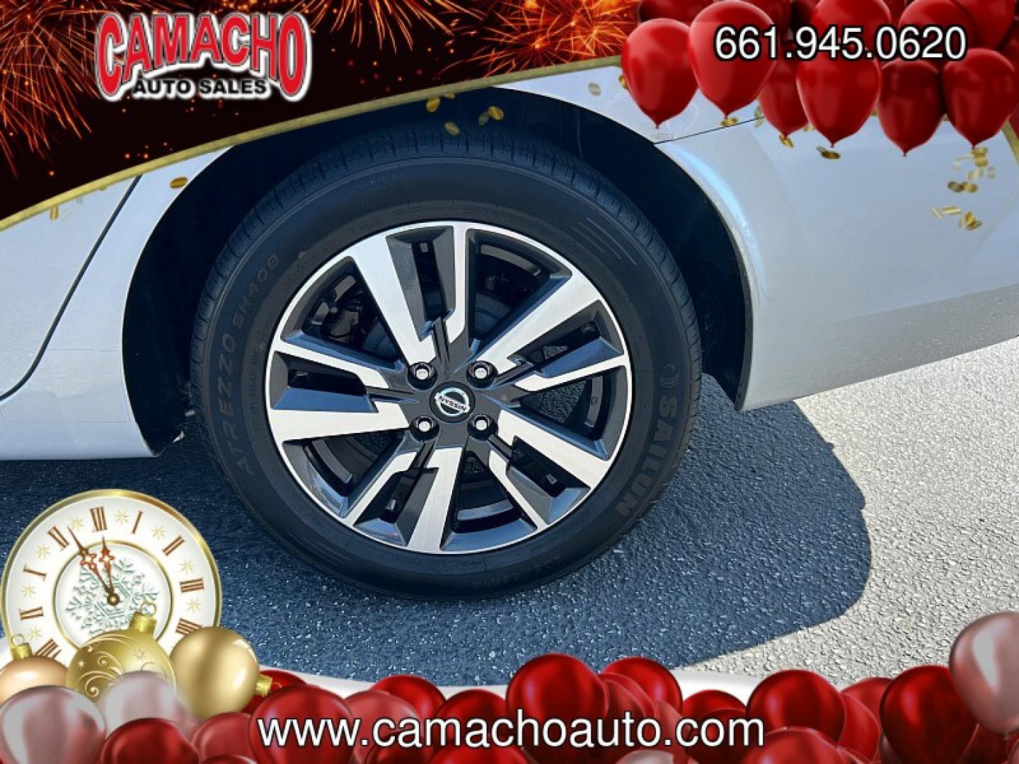 2020 Silver Nissan Versa (3N1CN8EV6LL) with an 4-Cyl 1.6 Liter engine, Automatic CVT w/Xtronic transmission, located at 412 Auto Vista Drive, Palmdale, CA, 93551, (661) 945-0620, 34.592636, -118.136681- Photo#13