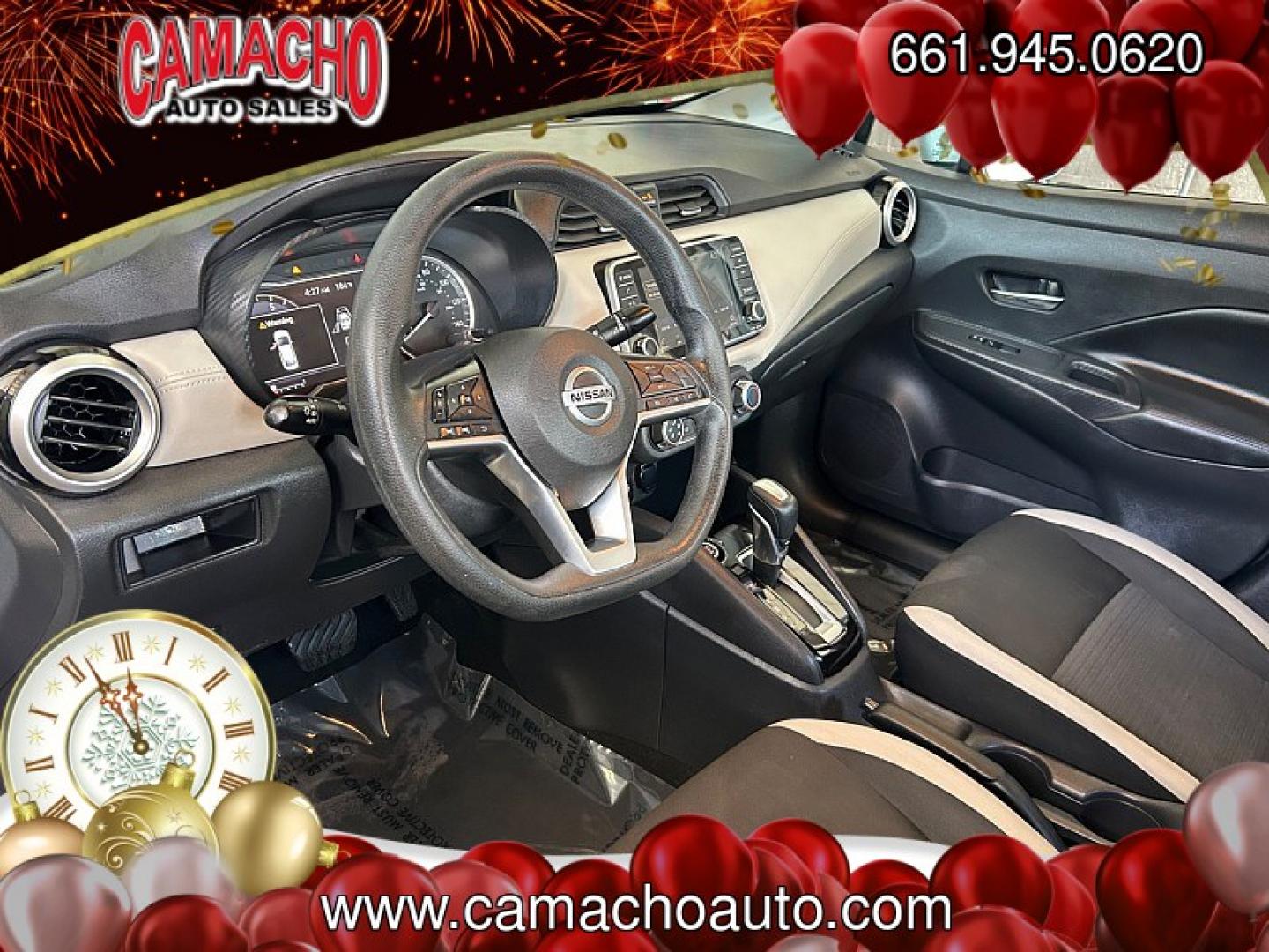 2020 Silver Nissan Versa (3N1CN8EV6LL) with an 4-Cyl 1.6 Liter engine, Automatic CVT w/Xtronic transmission, located at 412 Auto Vista Drive, Palmdale, CA, 93551, (661) 945-0620, 34.592636, -118.136681- Photo#17