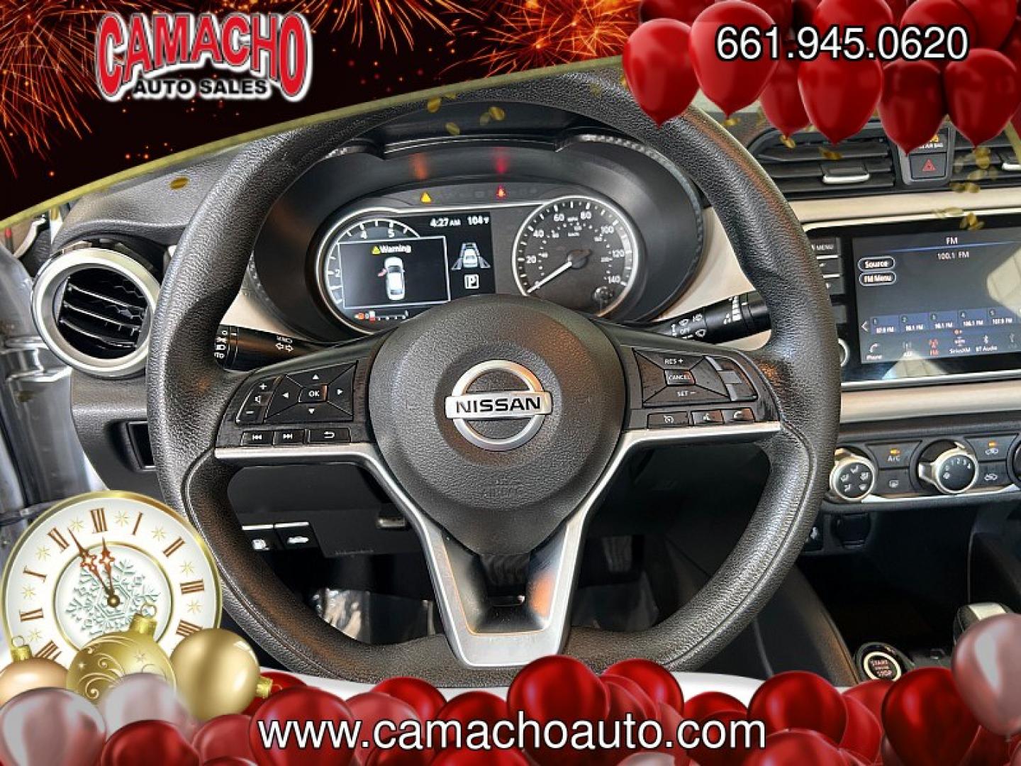 2020 Silver Nissan Versa (3N1CN8EV6LL) with an 4-Cyl 1.6 Liter engine, Automatic CVT w/Xtronic transmission, located at 412 Auto Vista Drive, Palmdale, CA, 93551, (661) 945-0620, 34.592636, -118.136681- Photo#21