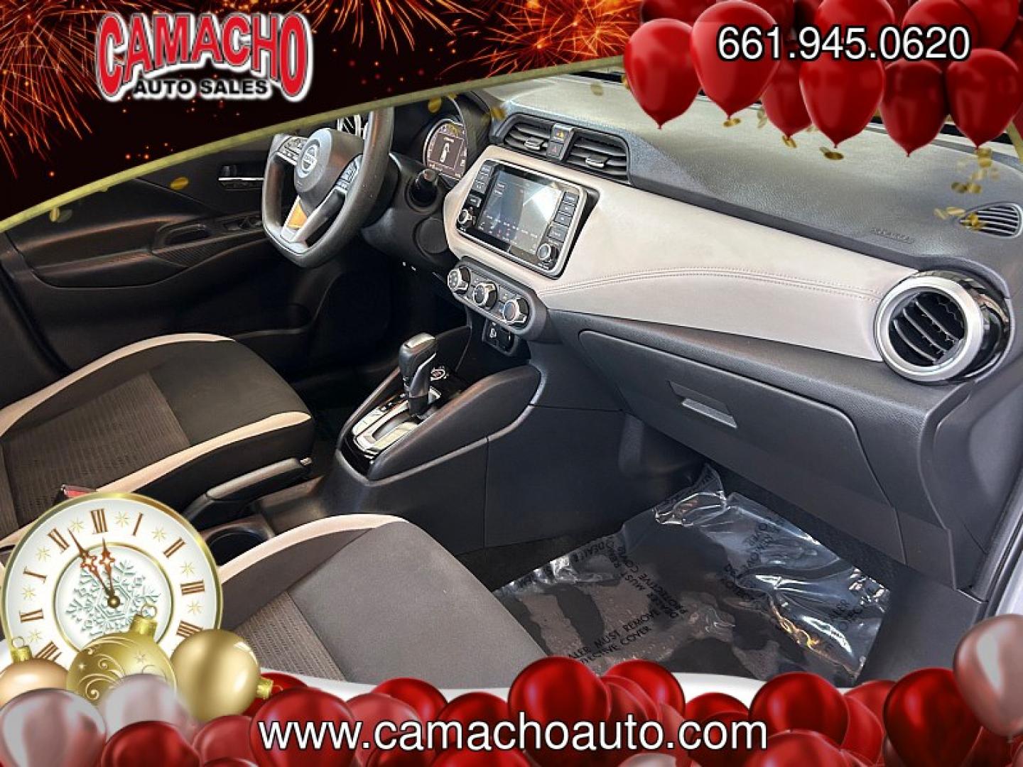 2020 Silver Nissan Versa (3N1CN8EV6LL) with an 4-Cyl 1.6 Liter engine, Automatic CVT w/Xtronic transmission, located at 412 Auto Vista Drive, Palmdale, CA, 93551, (661) 945-0620, 34.592636, -118.136681- Photo#25