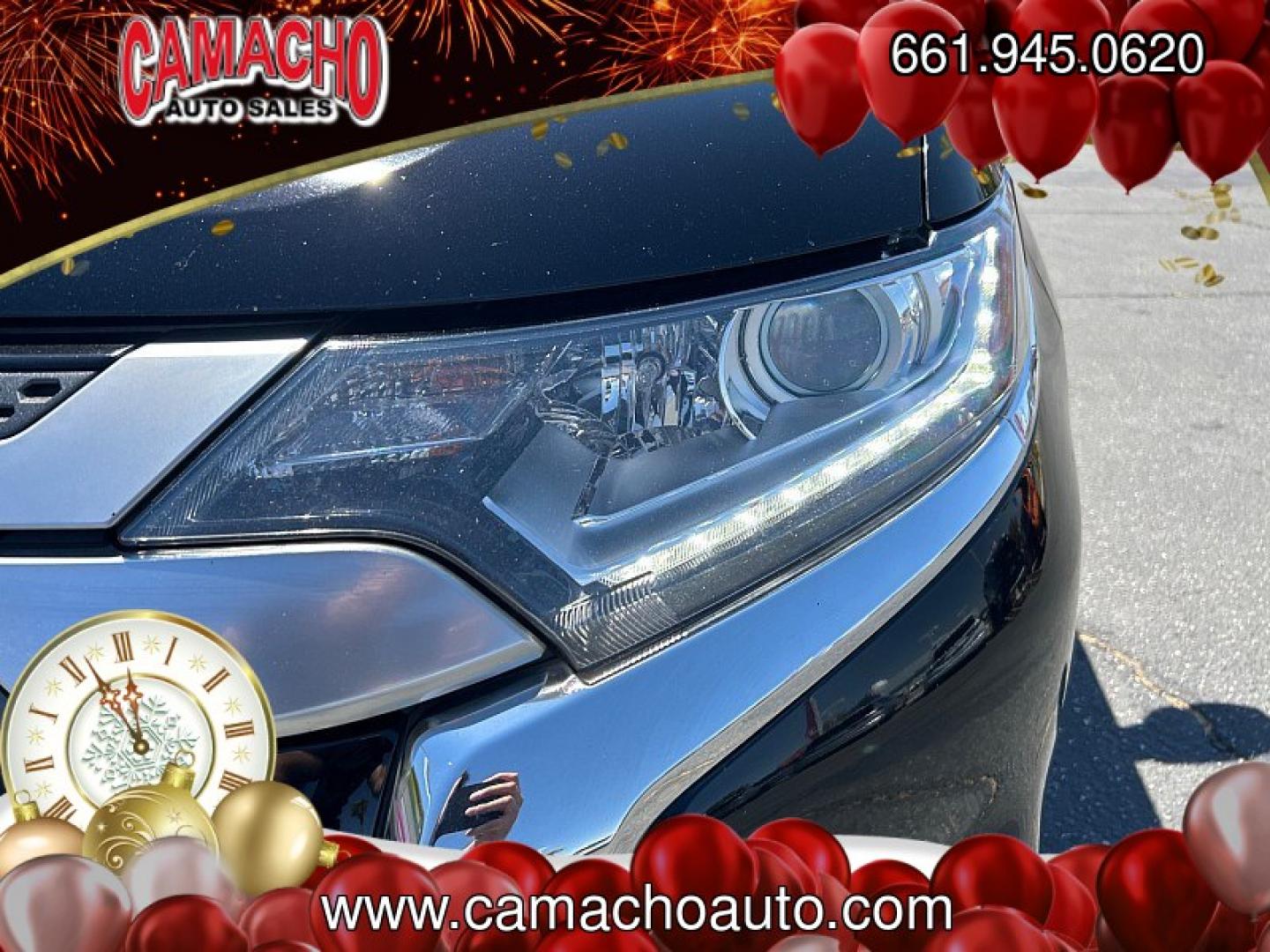 2019 Black Mitsubishi Outlander (JA4AD3A3XKZ) with an 4-Cyl 2.4 Liter engine, Automatic CVT transmission, located at 412 Auto Vista Drive, Palmdale, CA, 93551, (661) 945-0620, 34.592636, -118.136681- Photo#11