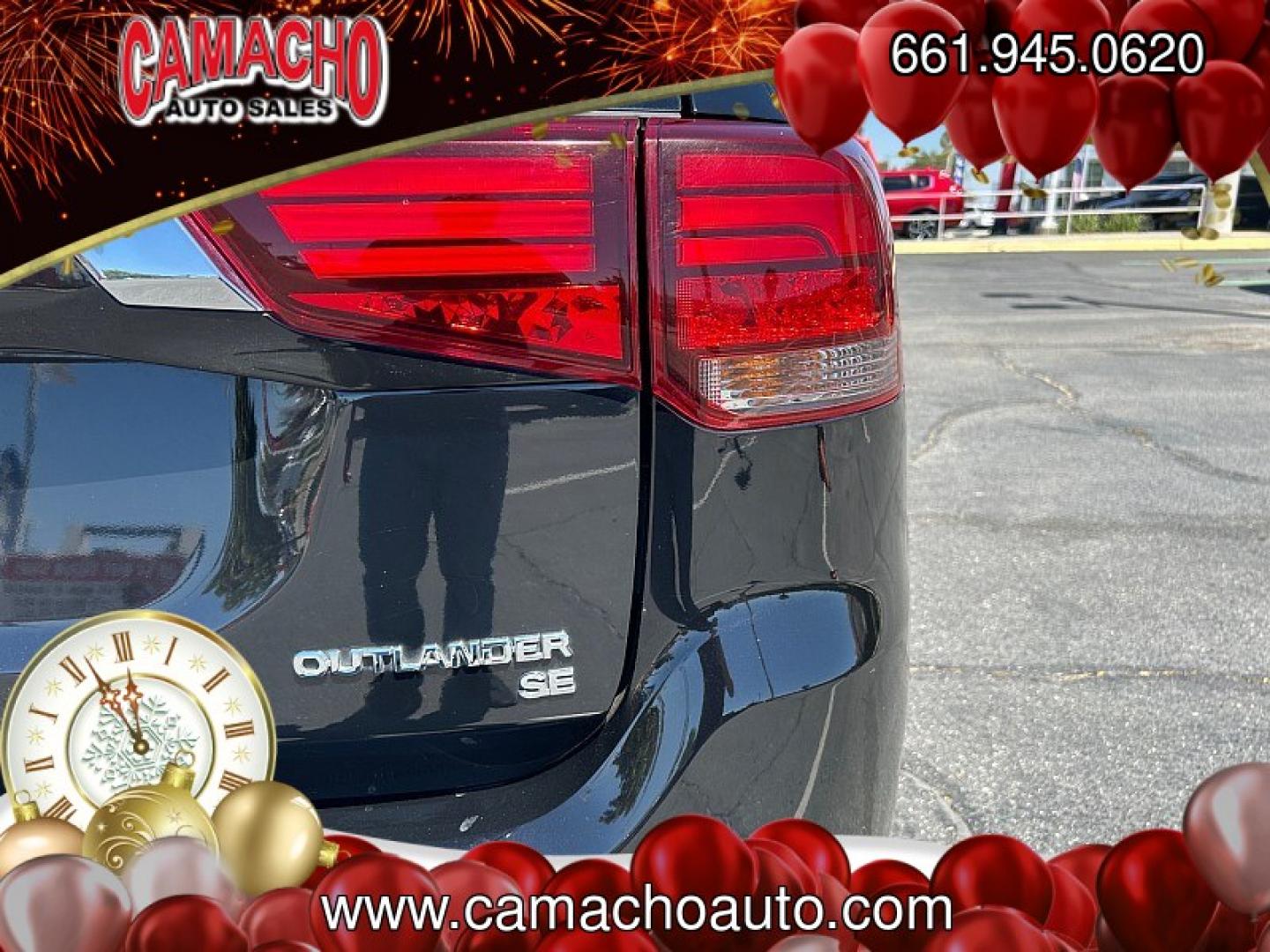 2019 Black Mitsubishi Outlander (JA4AD3A3XKZ) with an 4-Cyl 2.4 Liter engine, Automatic CVT transmission, located at 412 Auto Vista Drive, Palmdale, CA, 93551, (661) 945-0620, 34.592636, -118.136681- Photo#13