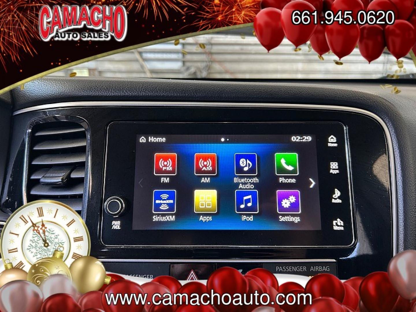 2019 Black Mitsubishi Outlander (JA4AD3A3XKZ) with an 4-Cyl 2.4 Liter engine, Automatic CVT transmission, located at 412 Auto Vista Drive, Palmdale, CA, 93551, (661) 945-0620, 34.592636, -118.136681- Photo#20