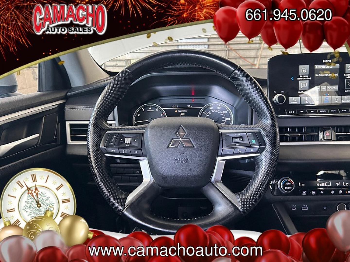 2024 Silver Mitsubishi Outlander (JA4J3VA84RZ) with an 4-Cyl 2.5 Liter engine, Automatic CVT transmission, located at 412 Auto Vista Drive, Palmdale, CA, 93551, (661) 945-0620, 34.592636, -118.136681- Photo#23