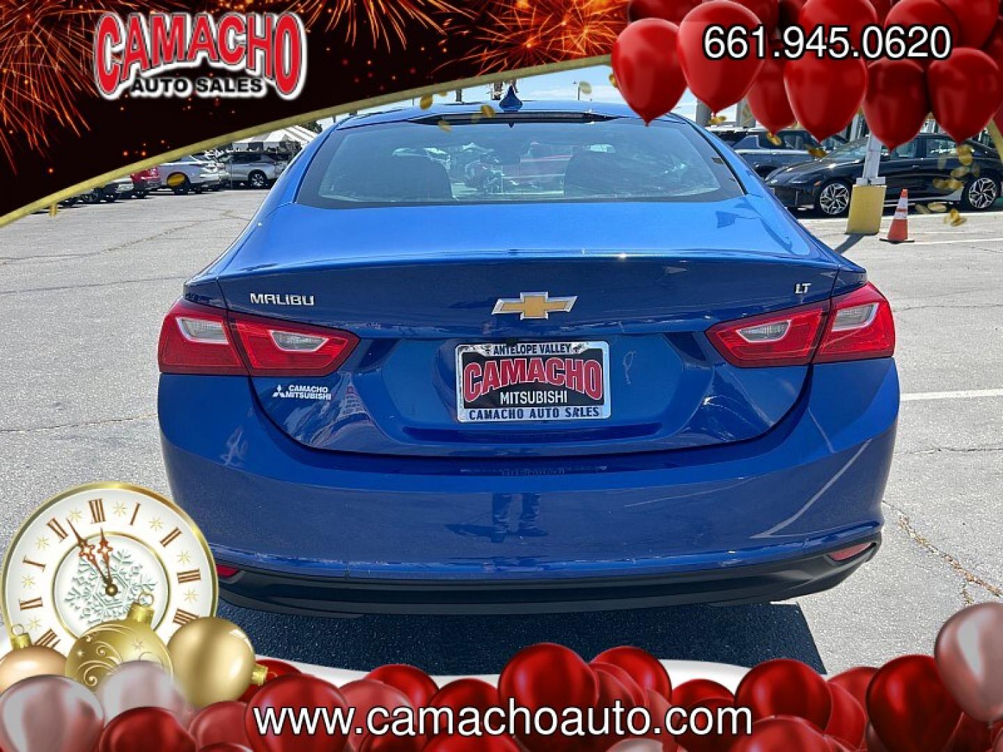 2023 Blue Chevrolet Malibu (1G1ZD5ST9PF) with an 4-Cyl Turbo 1.5 Liter engine, Automatic CVT transmission, located at 412 Auto Vista Drive, Palmdale, CA, 93551, (661) 945-0620, 34.592636, -118.136681- Photo#3