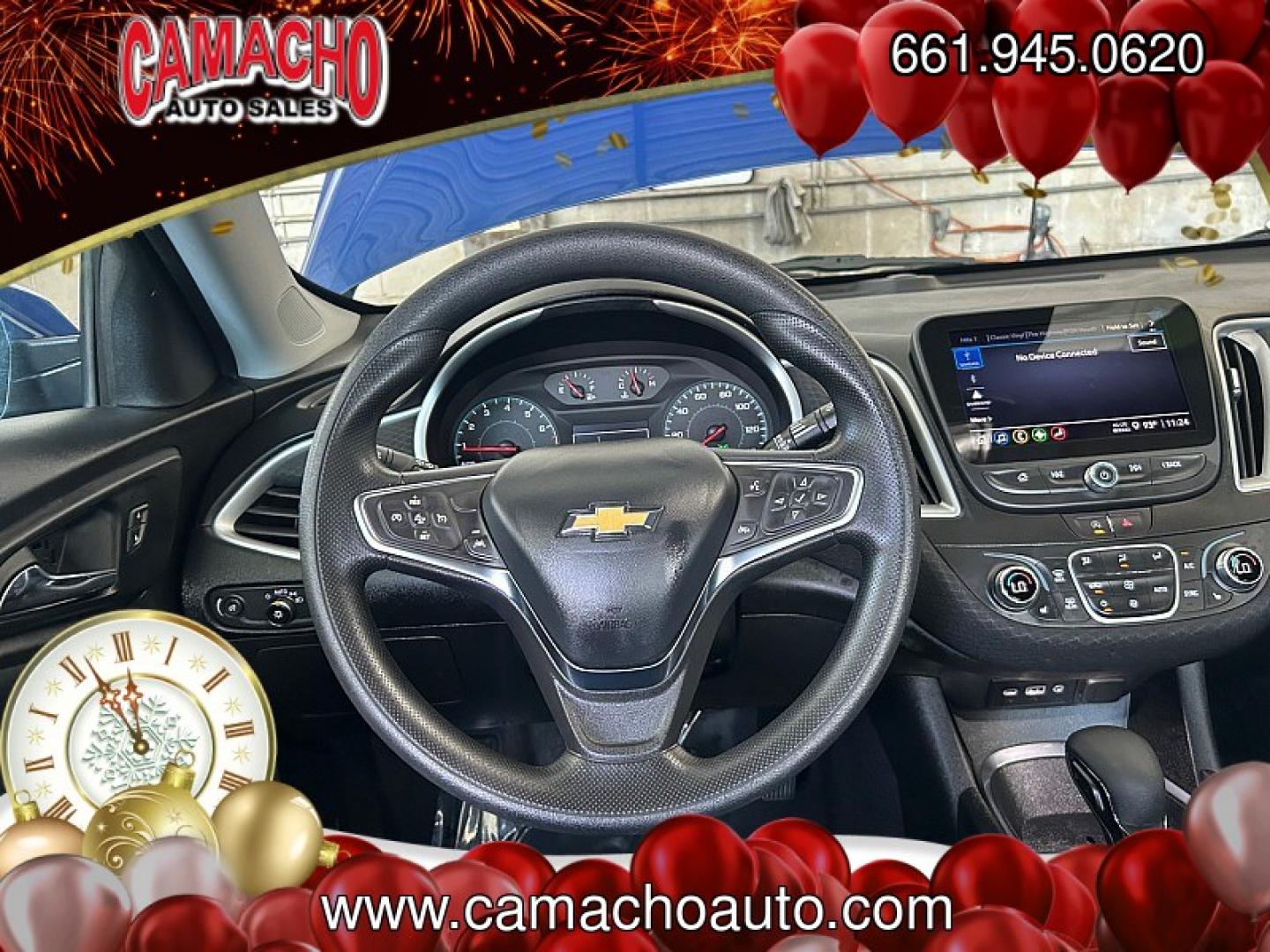 2023 Blue Chevrolet Malibu (1G1ZD5ST9PF) with an 4-Cyl Turbo 1.5 Liter engine, Automatic CVT transmission, located at 412 Auto Vista Drive, Palmdale, CA, 93551, (661) 945-0620, 34.592636, -118.136681- Photo#24