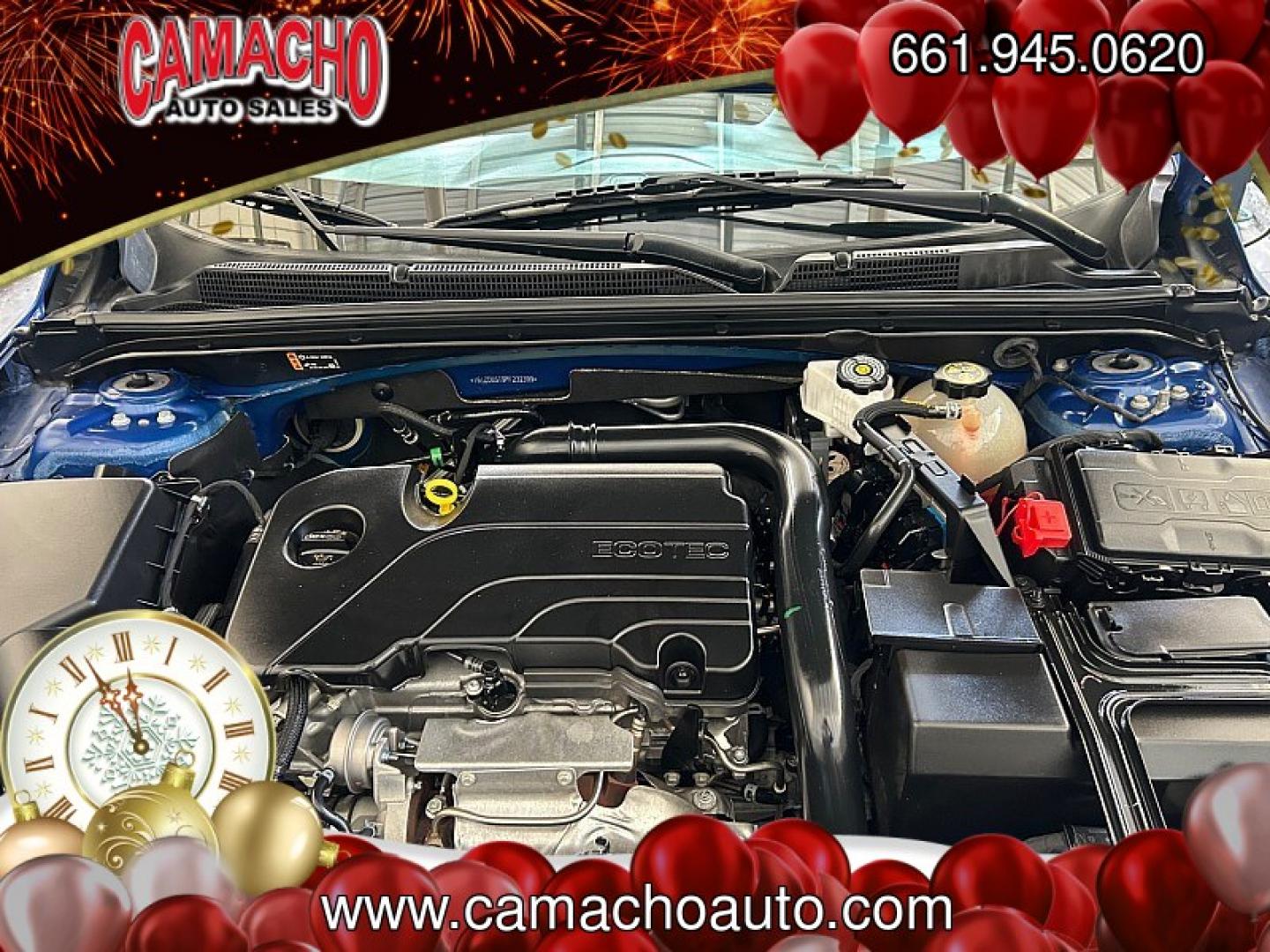 2023 Blue Chevrolet Malibu (1G1ZD5ST9PF) with an 4-Cyl Turbo 1.5 Liter engine, Automatic CVT transmission, located at 412 Auto Vista Drive, Palmdale, CA, 93551, (661) 945-0620, 34.592636, -118.136681- Photo#26