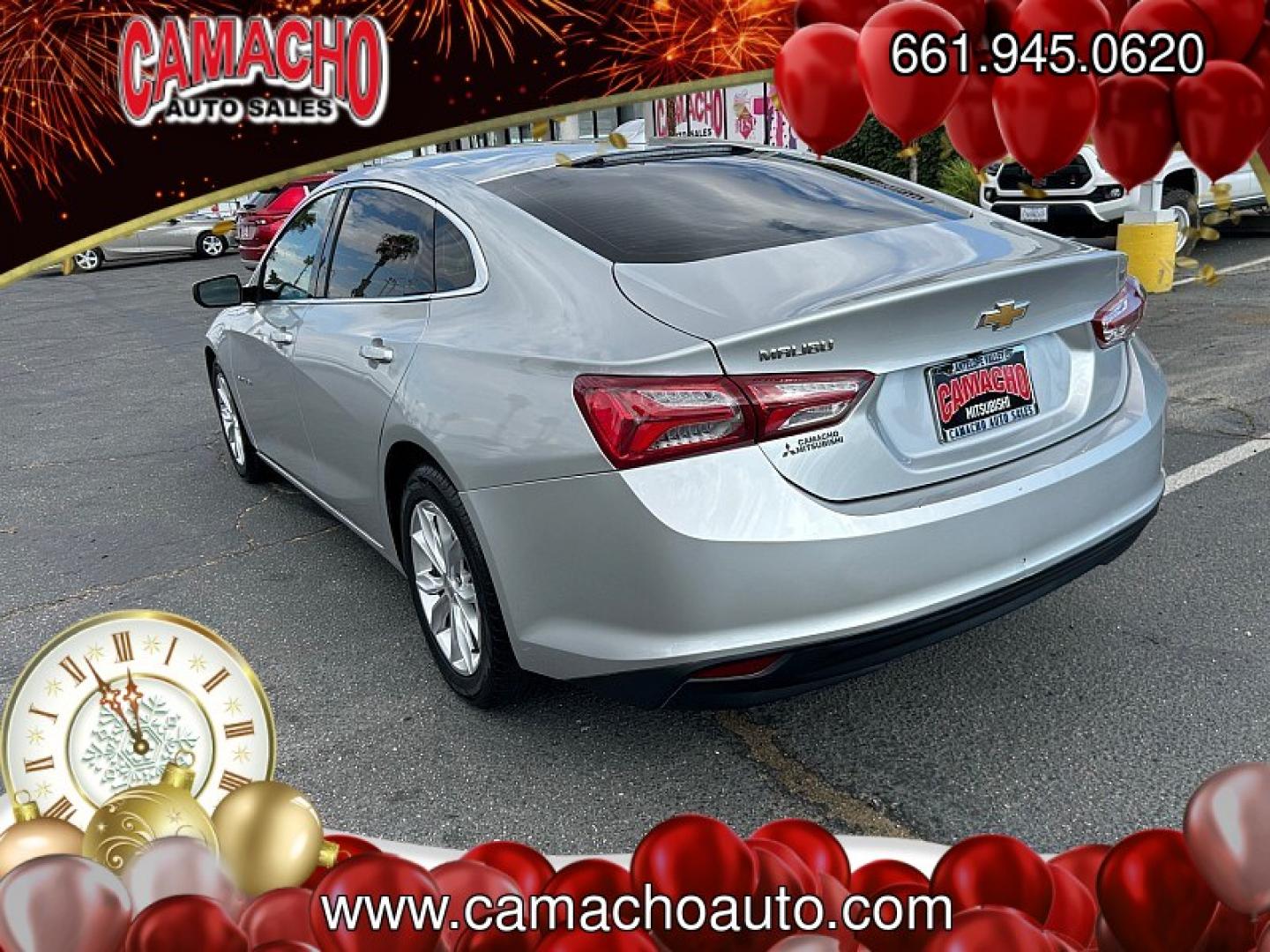 2022 silver Chevrolet Malibu (1G1ZD5ST9NF) with an 4-Cyl Turbo 1.5 Liter engine, Automatic CVT transmission, located at 412 Auto Vista Drive, Palmdale, CA, 93551, (661) 945-0620, 34.592636, -118.136681- Photo#4