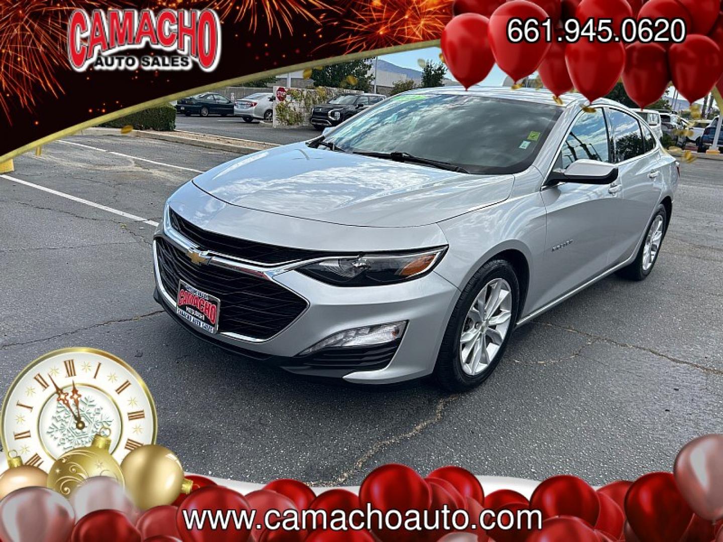 2022 silver Chevrolet Malibu (1G1ZD5ST9NF) with an 4-Cyl Turbo 1.5 Liter engine, Automatic CVT transmission, located at 412 Auto Vista Drive, Palmdale, CA, 93551, (661) 945-0620, 34.592636, -118.136681- Photo#6