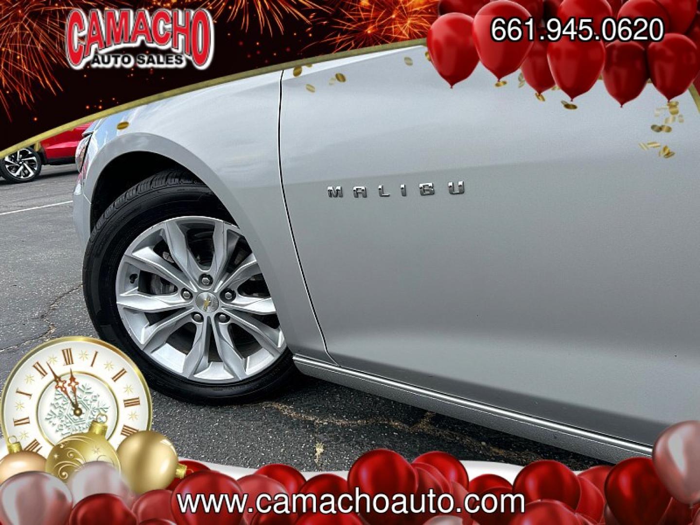 2022 silver Chevrolet Malibu (1G1ZD5ST9NF) with an 4-Cyl Turbo 1.5 Liter engine, Automatic CVT transmission, located at 412 Auto Vista Drive, Palmdale, CA, 93551, (661) 945-0620, 34.592636, -118.136681- Photo#8