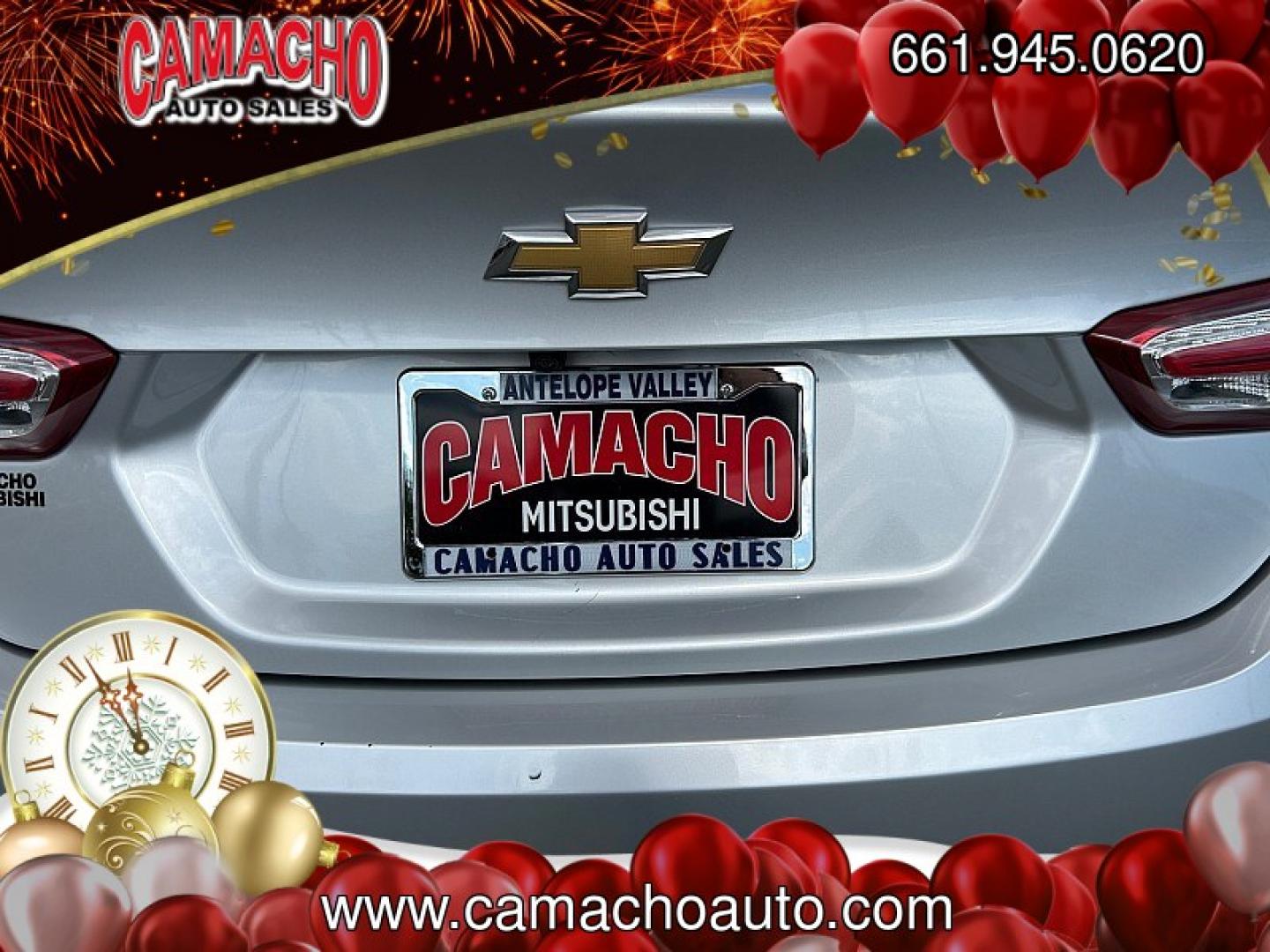2022 silver Chevrolet Malibu (1G1ZD5ST9NF) with an 4-Cyl Turbo 1.5 Liter engine, Automatic CVT transmission, located at 412 Auto Vista Drive, Palmdale, CA, 93551, (661) 945-0620, 34.592636, -118.136681- Photo#15