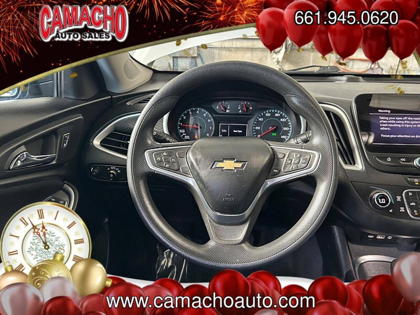 2022 silver Chevrolet Malibu (1G1ZD5ST9NF) with an 4-Cyl Turbo 1.5 Liter engine, Automatic CVT transmission, located at 412 Auto Vista Drive, Palmdale, CA, 93551, (661) 945-0620, 34.592636, -118.136681- Photo#21