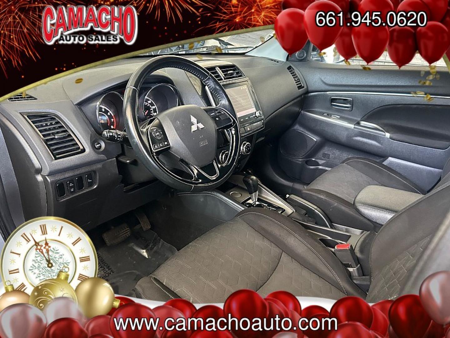 2021 Gray Mitsubishi Outlander Sport (JA4APVAU3MU) with an 4-Cyl 2.0 Liter engine, Automatic CVT transmission, located at 412 Auto Vista Drive, Palmdale, CA, 93551, (661) 945-0620, 34.592636, -118.136681- Photo#17