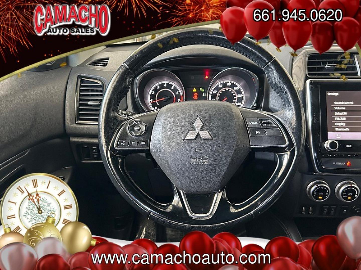 2021 Gray Mitsubishi Outlander Sport (JA4APVAU3MU) with an 4-Cyl 2.0 Liter engine, Automatic CVT transmission, located at 412 Auto Vista Drive, Palmdale, CA, 93551, (661) 945-0620, 34.592636, -118.136681- Photo#21