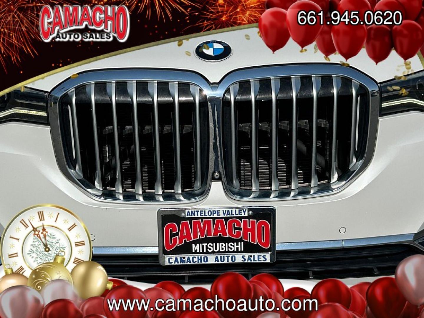 2020 White BMW X7 (5UXCW2C05L9) with an V6 Turbo 3.0 Liter engine, Automatic 8-Spd Steptronic w/Sport transmission, located at 412 Auto Vista Drive, Palmdale, CA, 93551, (661) 945-0620, 34.592636, -118.136681- Photo#8