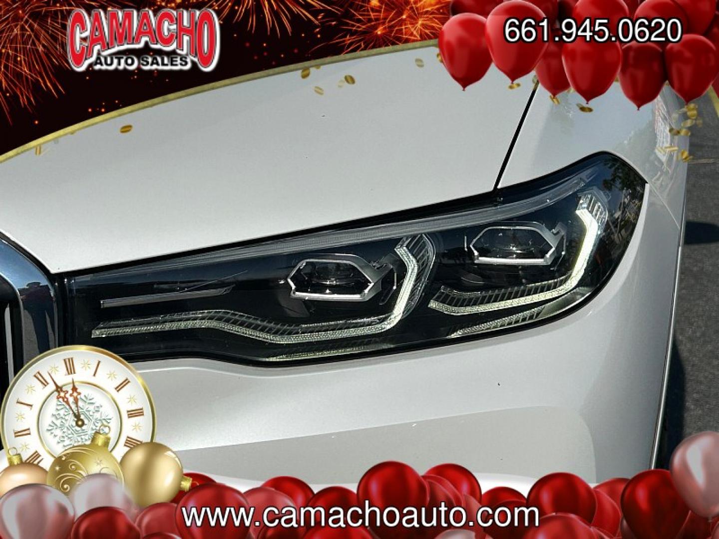2020 White BMW X7 (5UXCW2C05L9) with an V6 Turbo 3.0 Liter engine, Automatic 8-Spd Steptronic w/Sport transmission, located at 412 Auto Vista Drive, Palmdale, CA, 93551, (661) 945-0620, 34.592636, -118.136681- Photo#9