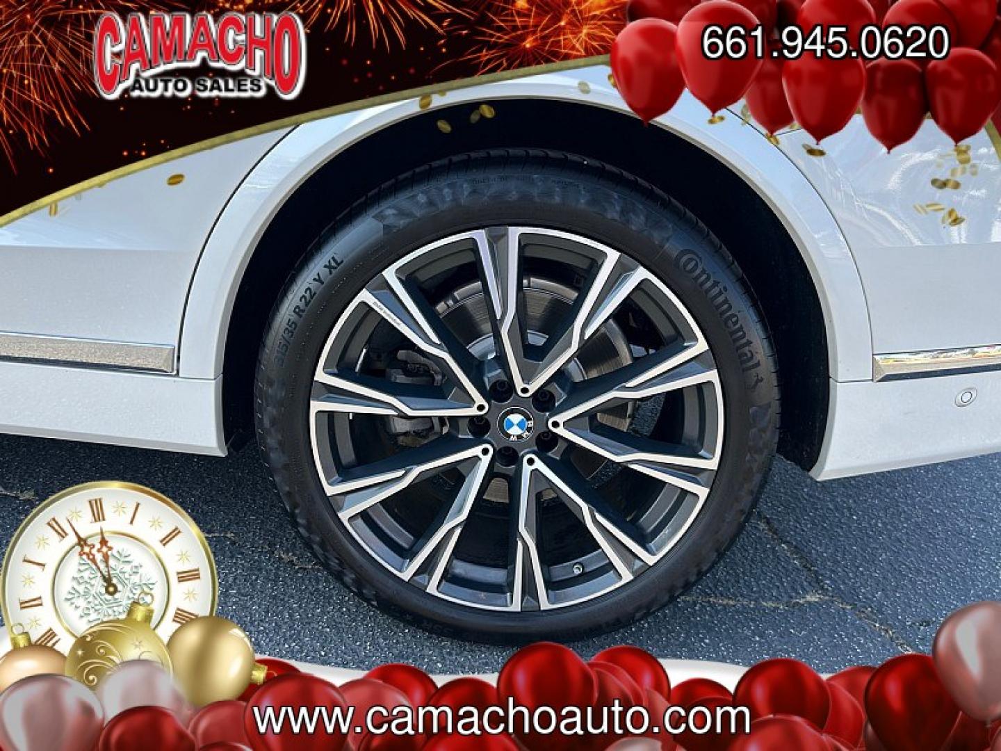 2020 White BMW X7 (5UXCW2C05L9) with an V6 Turbo 3.0 Liter engine, Automatic 8-Spd Steptronic w/Sport transmission, located at 412 Auto Vista Drive, Palmdale, CA, 93551, (661) 945-0620, 34.592636, -118.136681- Photo#13
