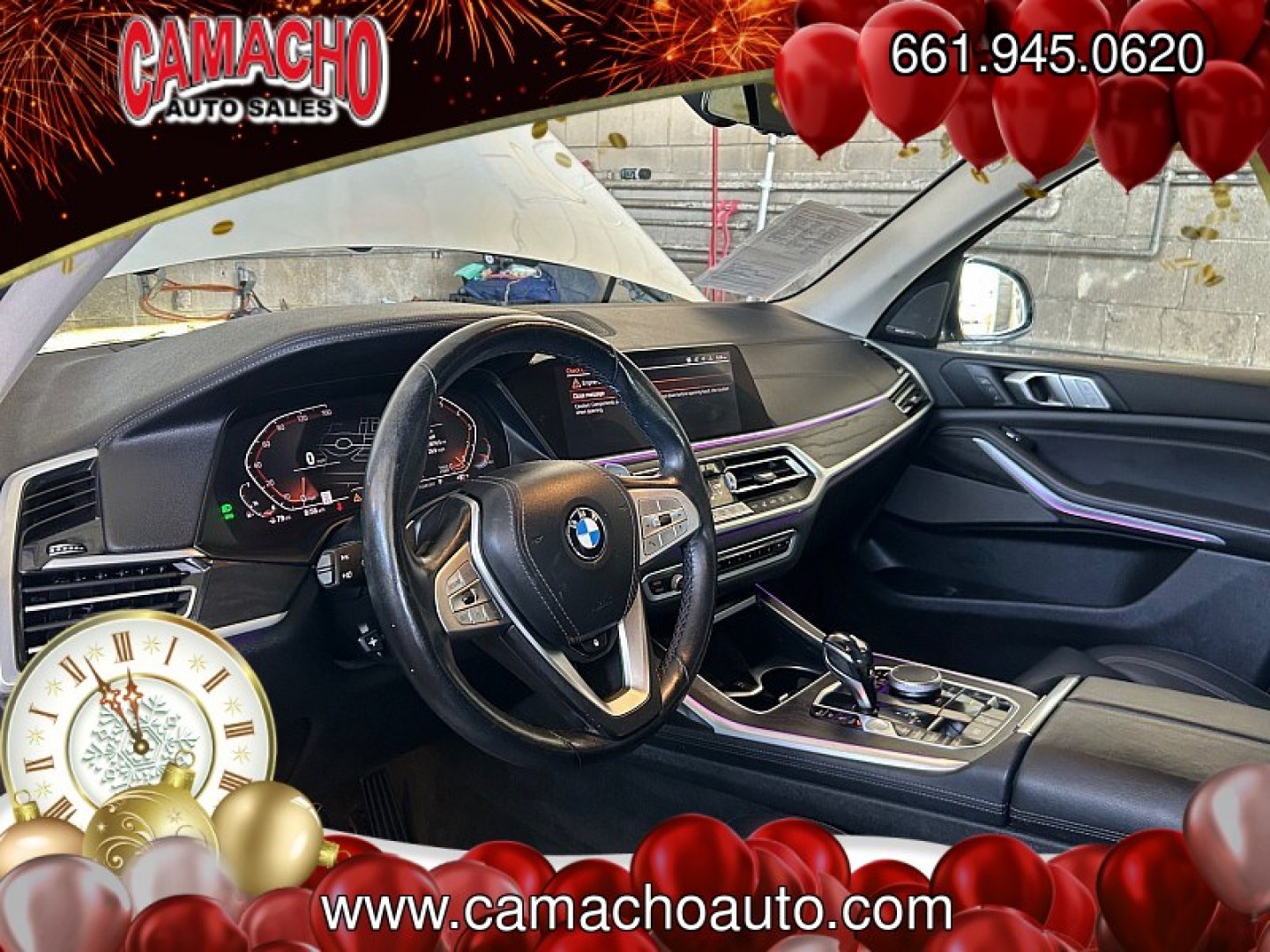 2020 White BMW X7 (5UXCW2C05L9) with an V6 Turbo 3.0 Liter engine, Automatic 8-Spd Steptronic w/Sport transmission, located at 412 Auto Vista Drive, Palmdale, CA, 93551, (661) 945-0620, 34.592636, -118.136681- Photo#17
