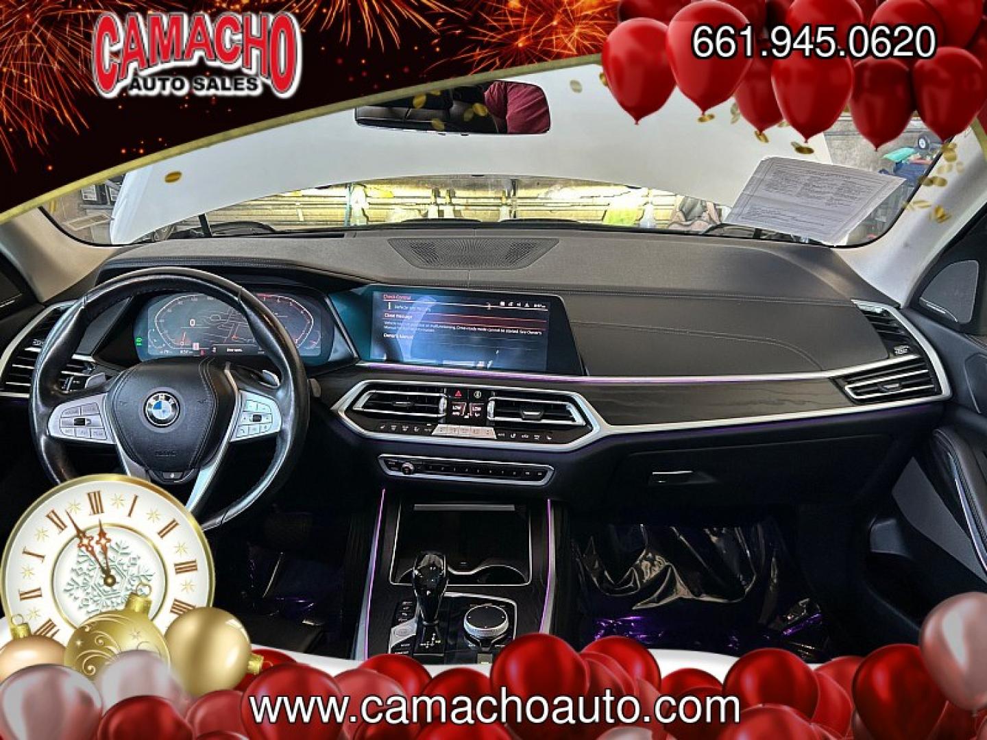 2020 White BMW X7 (5UXCW2C05L9) with an V6 Turbo 3.0 Liter engine, Automatic 8-Spd Steptronic w/Sport transmission, located at 412 Auto Vista Drive, Palmdale, CA, 93551, (661) 945-0620, 34.592636, -118.136681- Photo#22