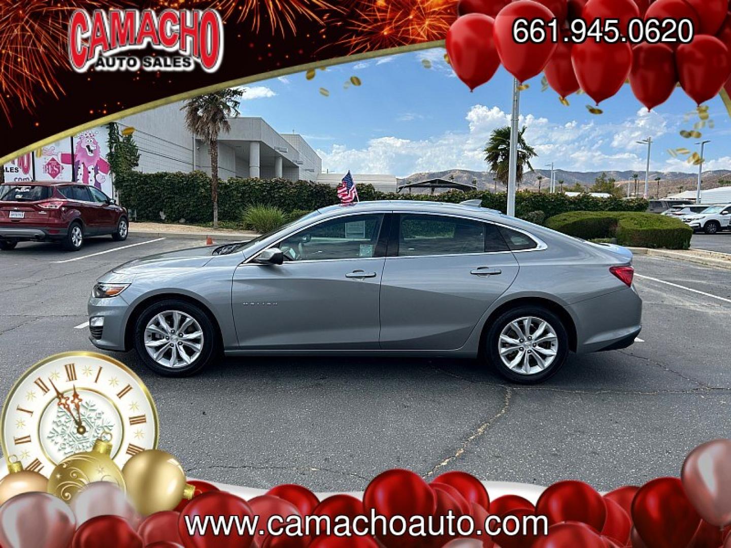 2024 Gray Chevrolet Malibu (1G1ZD5ST6RF) with an 4-Cyl Turbo 1.5 Liter engine, Automatic CVT transmission, located at 412 Auto Vista Drive, Palmdale, CA, 93551, (661) 945-0620, 34.592636, -118.136681- Photo#5
