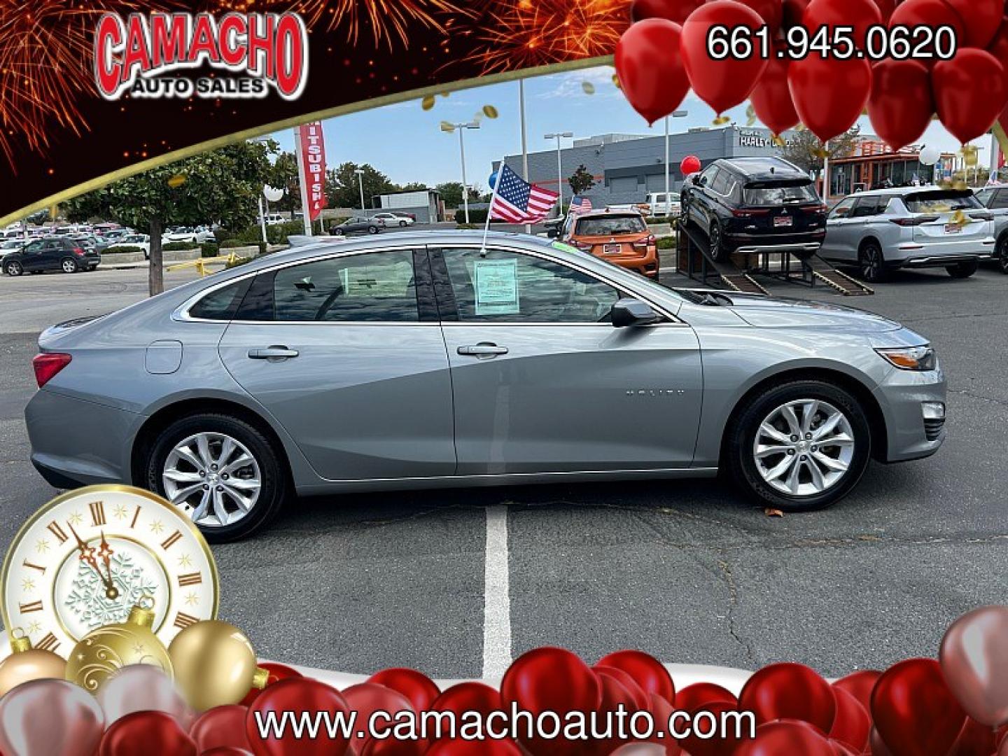 2024 Gray Chevrolet Malibu (1G1ZD5ST6RF) with an 4-Cyl Turbo 1.5 Liter engine, Automatic CVT transmission, located at 412 Auto Vista Drive, Palmdale, CA, 93551, (661) 945-0620, 34.592636, -118.136681- Photo#11