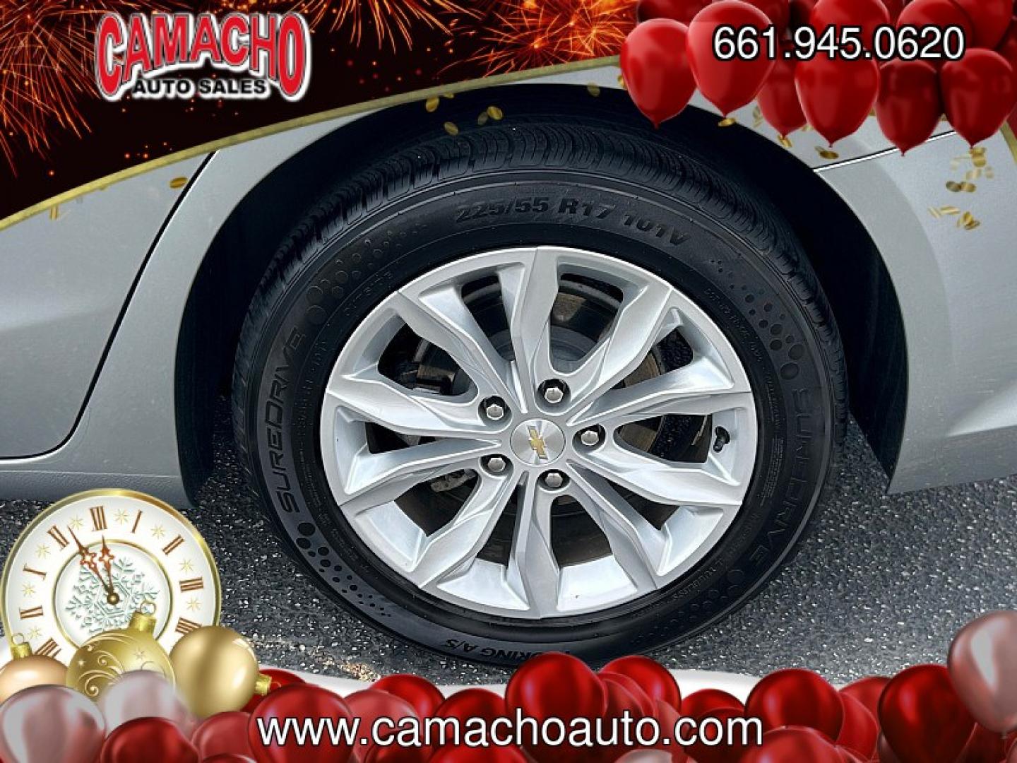 2024 Gray Chevrolet Malibu (1G1ZD5ST6RF) with an 4-Cyl Turbo 1.5 Liter engine, Automatic CVT transmission, located at 412 Auto Vista Drive, Palmdale, CA, 93551, (661) 945-0620, 34.592636, -118.136681- Photo#12