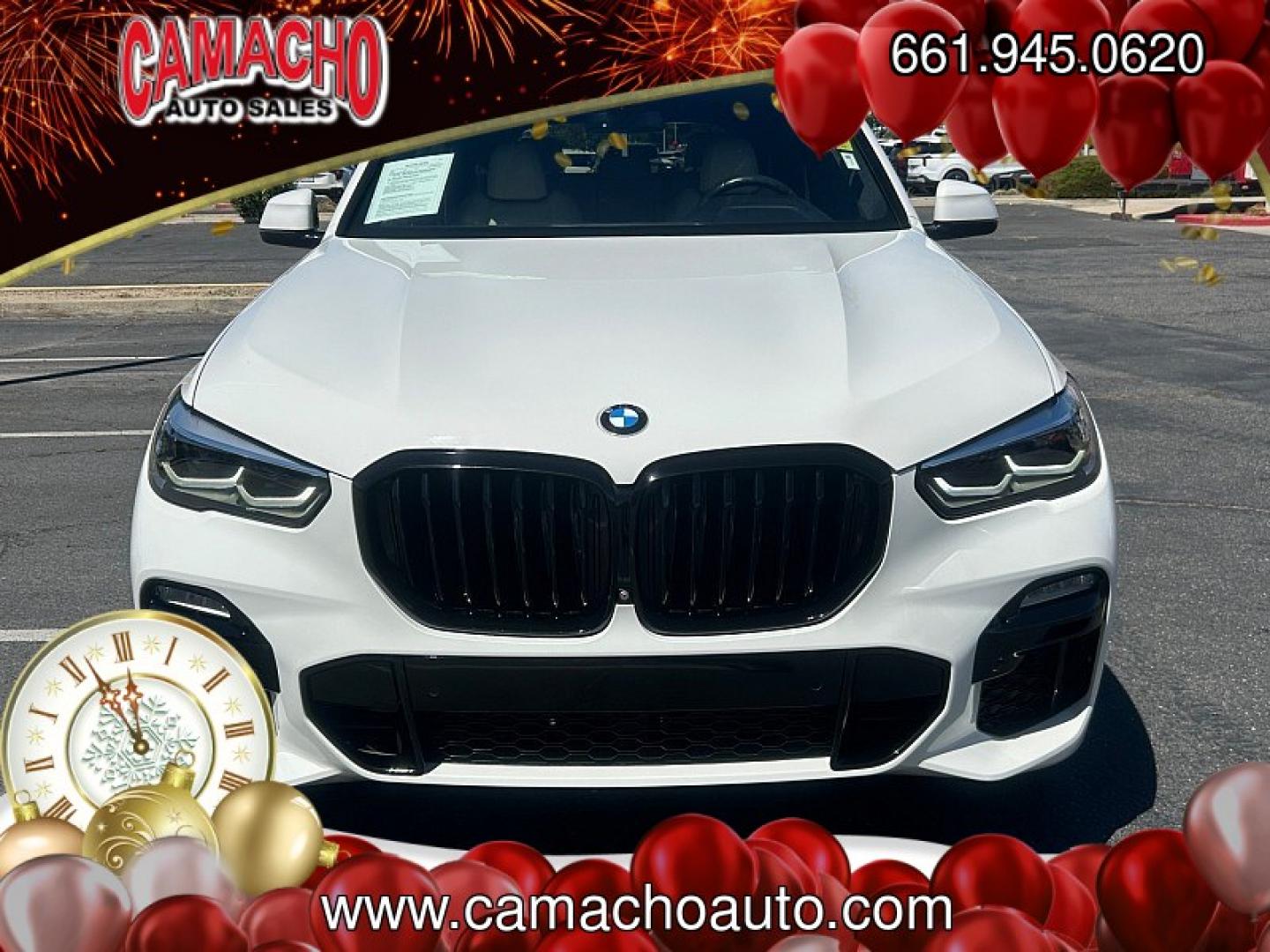 2020 White BMW X5 (5UXCR4C0XL9) with an 6-Cyl Turbo 3.0 Liter engine, Automatic 8-Spd Sport w/Steptronic Sport transmission, located at 412 Auto Vista Drive, Palmdale, CA, 93551, (661) 945-0620, 34.592636, -118.136681- Photo#1