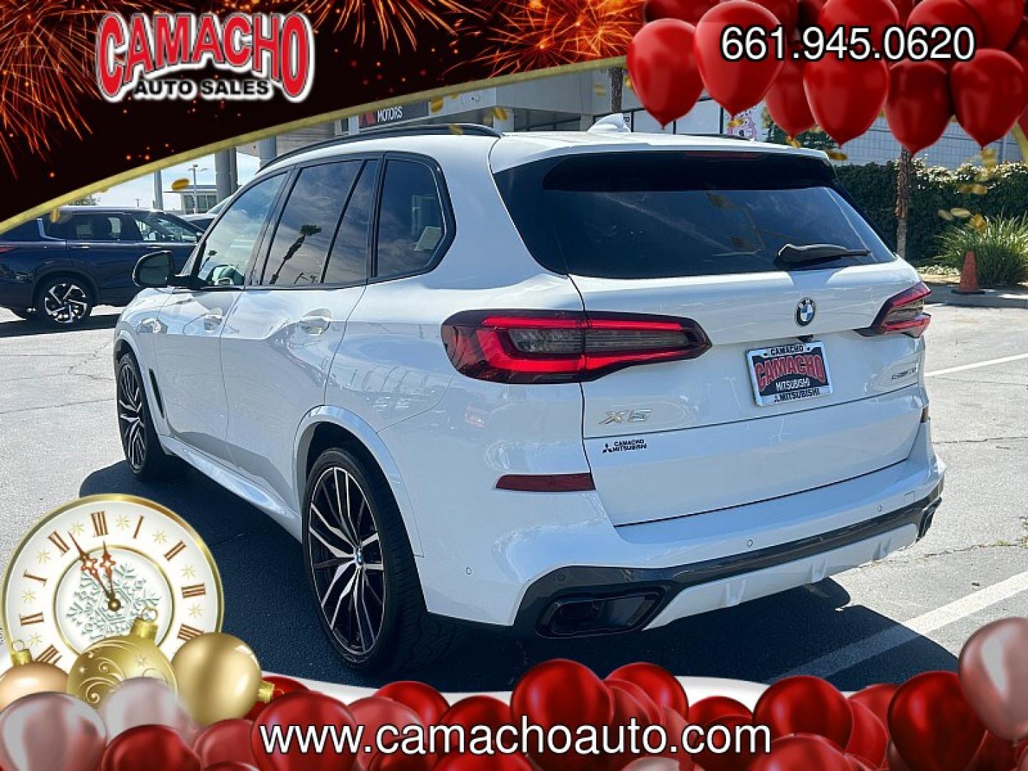 2020 White BMW X5 (5UXCR4C0XL9) with an 6-Cyl Turbo 3.0 Liter engine, Automatic 8-Spd Sport w/Steptronic Sport transmission, located at 412 Auto Vista Drive, Palmdale, CA, 93551, (661) 945-0620, 34.592636, -118.136681- Photo#4