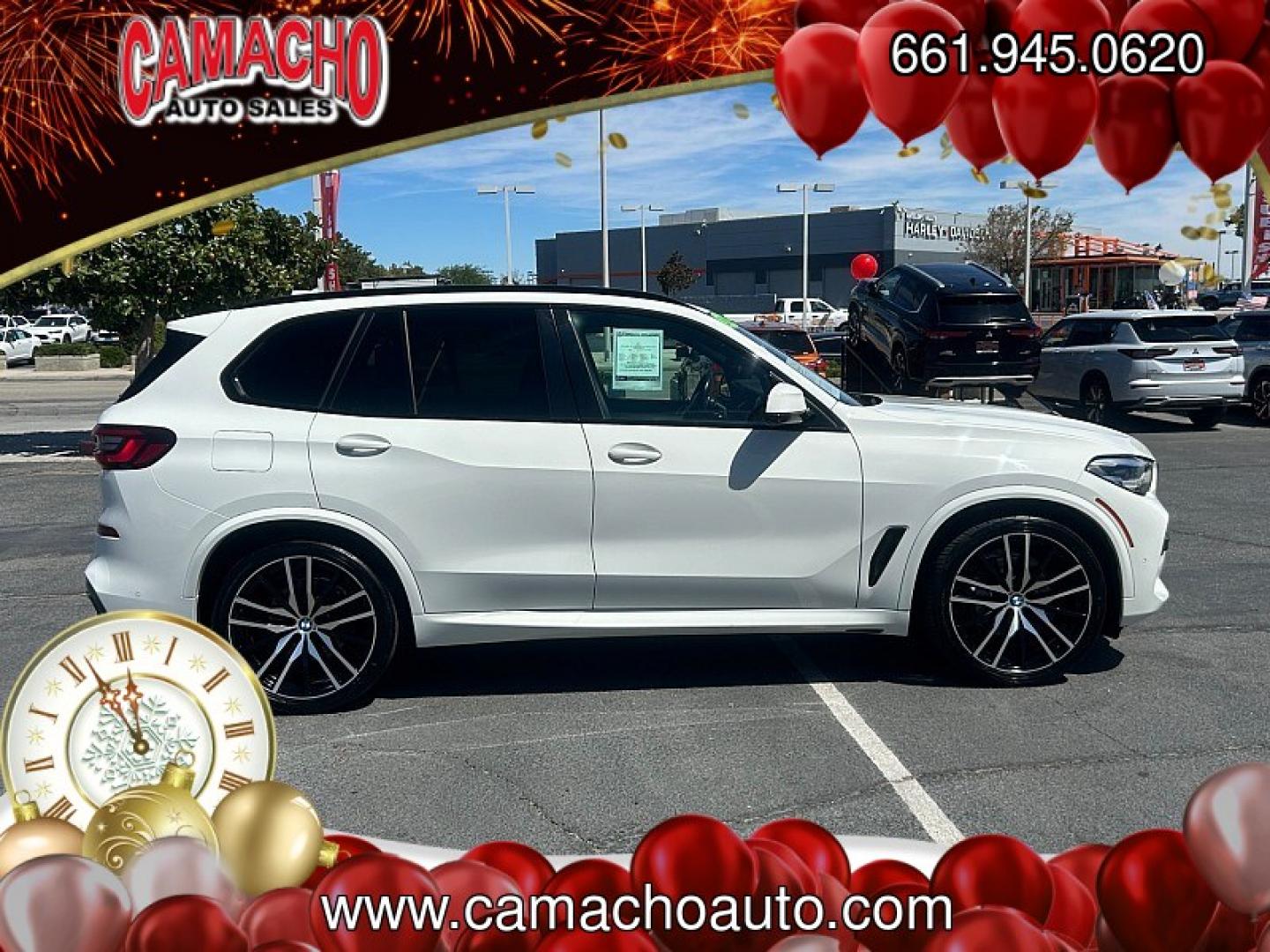 2020 White BMW X5 (5UXCR4C0XL9) with an 6-Cyl Turbo 3.0 Liter engine, Automatic 8-Spd Sport w/Steptronic Sport transmission, located at 412 Auto Vista Drive, Palmdale, CA, 93551, (661) 945-0620, 34.592636, -118.136681- Photo#7