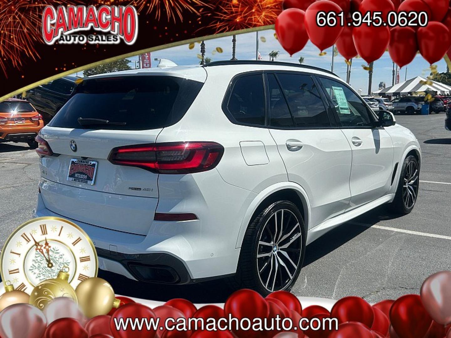2020 White BMW X5 (5UXCR4C0XL9) with an 6-Cyl Turbo 3.0 Liter engine, Automatic 8-Spd Sport w/Steptronic Sport transmission, located at 412 Auto Vista Drive, Palmdale, CA, 93551, (661) 945-0620, 34.592636, -118.136681- Photo#8