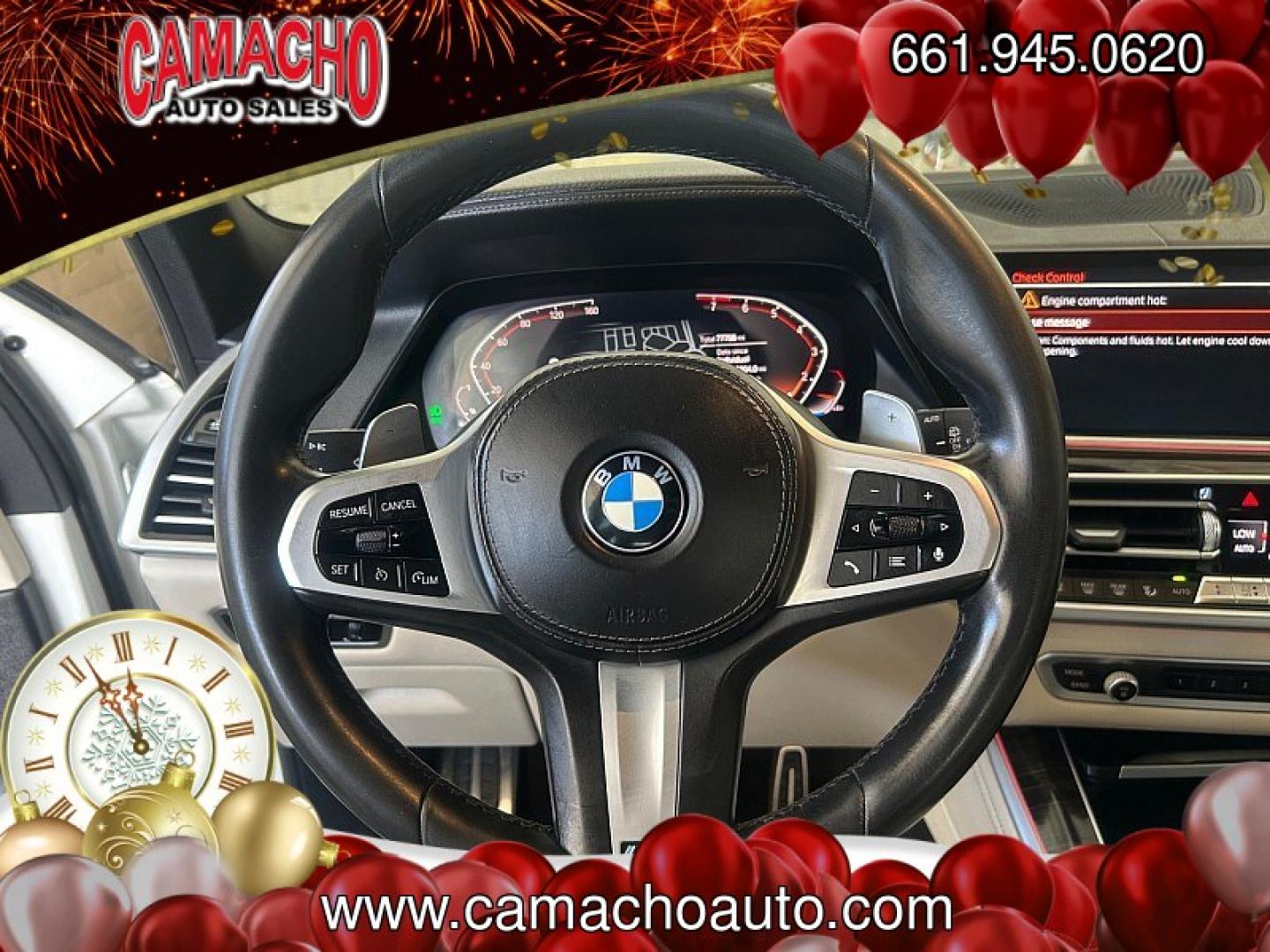 2020 White BMW X5 (5UXCR4C0XL9) with an 6-Cyl Turbo 3.0 Liter engine, Automatic 8-Spd Sport w/Steptronic Sport transmission, located at 412 Auto Vista Drive, Palmdale, CA, 93551, (661) 945-0620, 34.592636, -118.136681- Photo#20