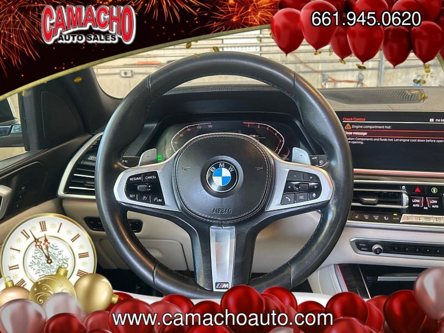 2020 White BMW X5 (5UXCR4C0XL9) with an 6-Cyl Turbo 3.0 Liter engine, Automatic 8-Spd Sport w/Steptronic Sport transmission, located at 412 Auto Vista Drive, Palmdale, CA, 93551, (661) 945-0620, 34.592636, -118.136681- Photo#21