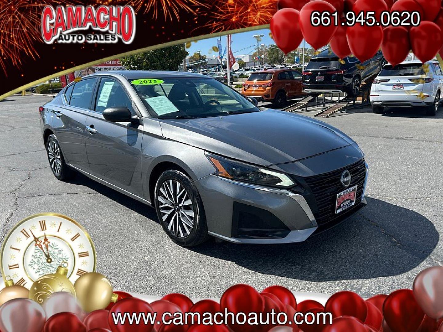 2025 Gray Nissan Altima (1N4BL4DV3SN) with an 4-Cyl 2.5 Liter engine, Automatic CVT transmission, located at 412 Auto Vista Drive, Palmdale, CA, 93551, (661) 945-0620, 34.592636, -118.136681- Photo#0