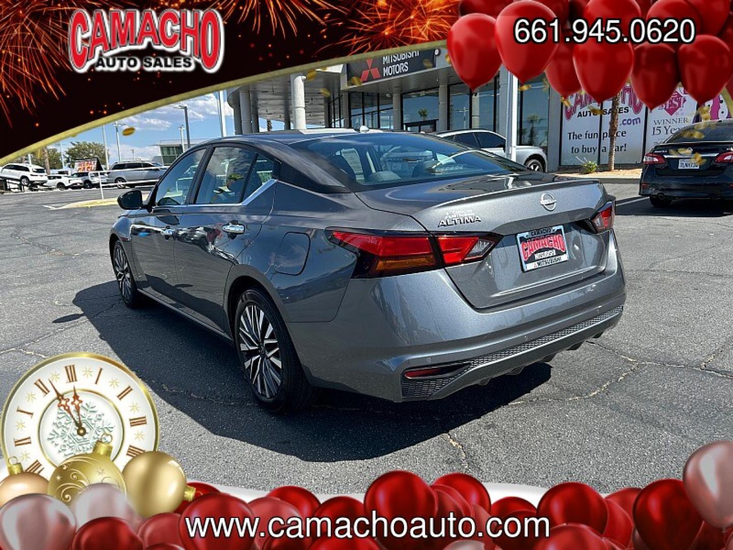 2025 Gray Nissan Altima (1N4BL4DV3SN) with an 4-Cyl 2.5 Liter engine, Automatic CVT transmission, located at 412 Auto Vista Drive, Palmdale, CA, 93551, (661) 945-0620, 34.592636, -118.136681- Photo#4