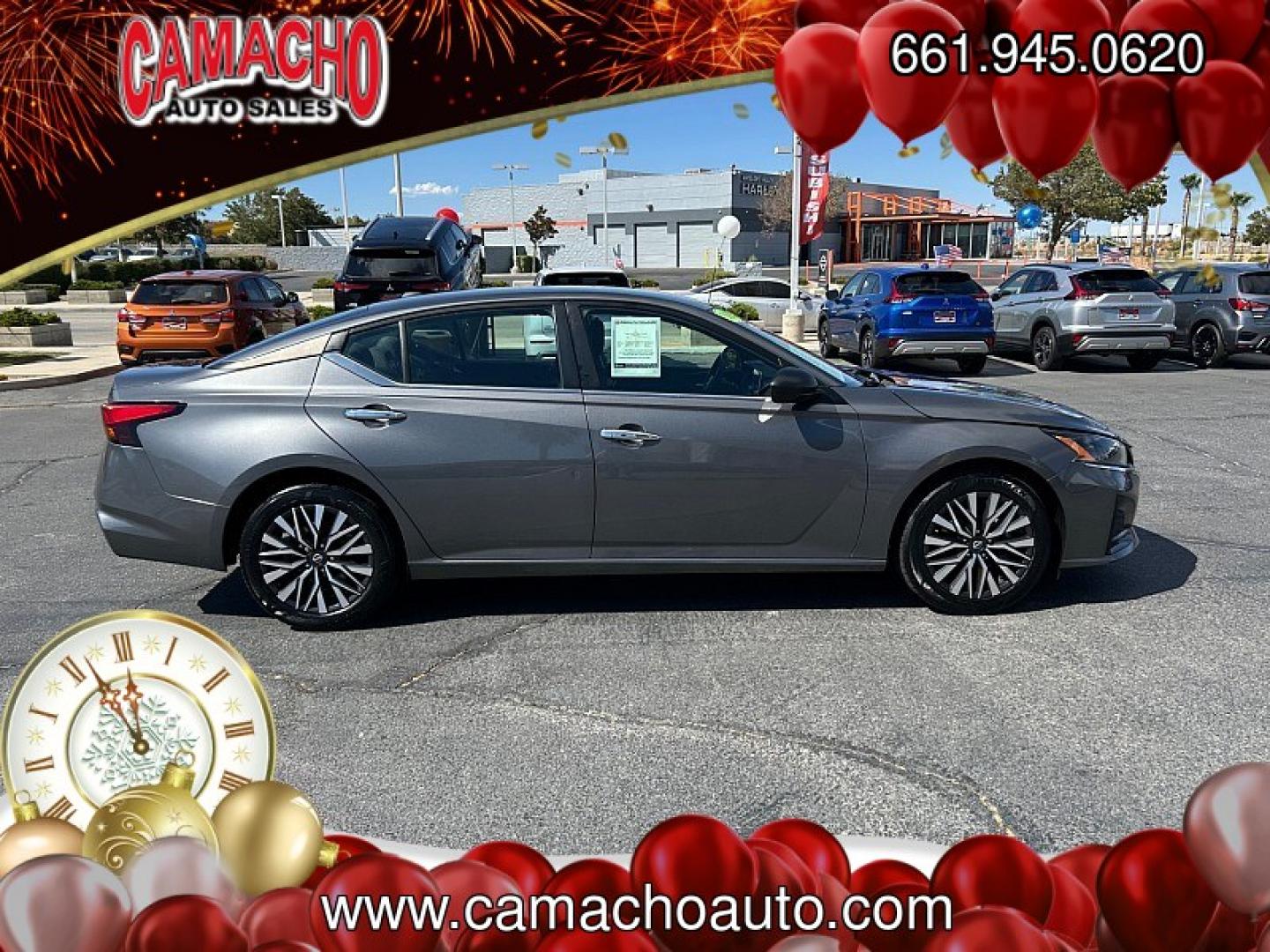 2025 Gray Nissan Altima (1N4BL4DV3SN) with an 4-Cyl 2.5 Liter engine, Automatic CVT transmission, located at 412 Auto Vista Drive, Palmdale, CA, 93551, (661) 945-0620, 34.592636, -118.136681- Photo#7