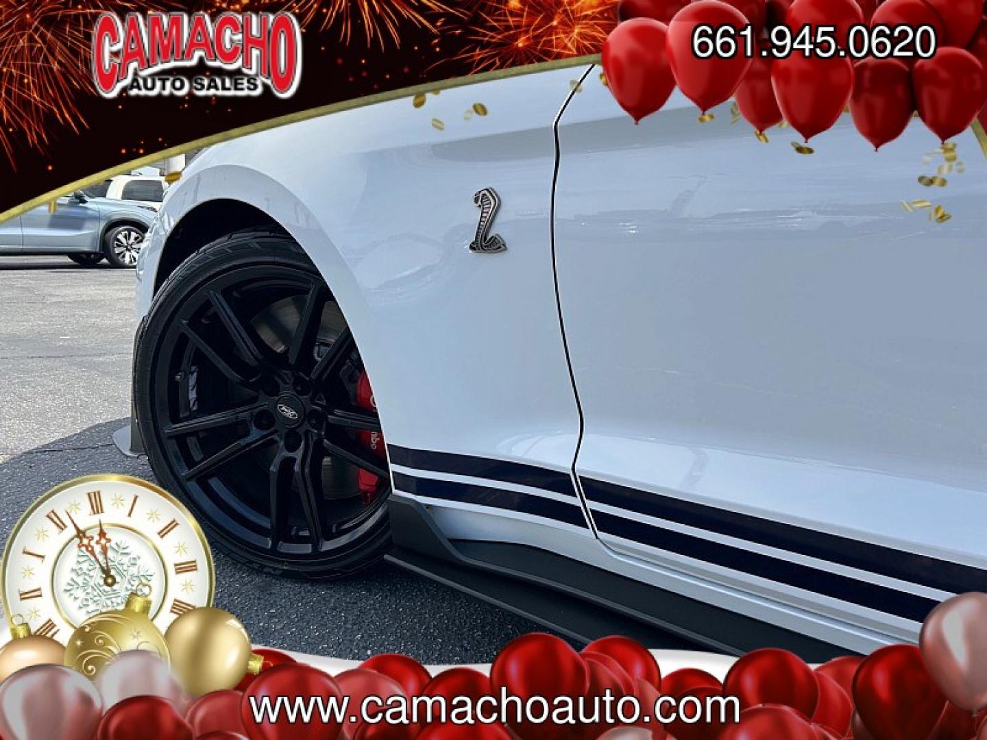 2020 White Ford Shelby GT500 (1FA6P8SJ2L5) with an V8 Supercharged 5.2 Liter engine, Automatic 7-Spd Dual Clutch TREMEC transmission, located at 412 Auto Vista Drive, Palmdale, CA, 93551, (661) 945-0620, 34.592636, -118.136681- Photo#14