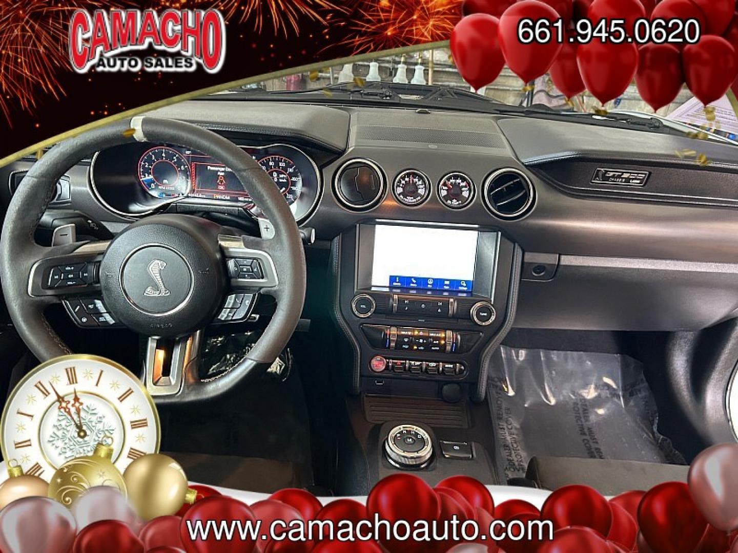 2020 White Ford Shelby GT500 (1FA6P8SJ2L5) with an V8 Supercharged 5.2 Liter engine, Automatic 7-Spd Dual Clutch TREMEC transmission, located at 412 Auto Vista Drive, Palmdale, CA, 93551, (661) 945-0620, 34.592636, -118.136681- Photo#24