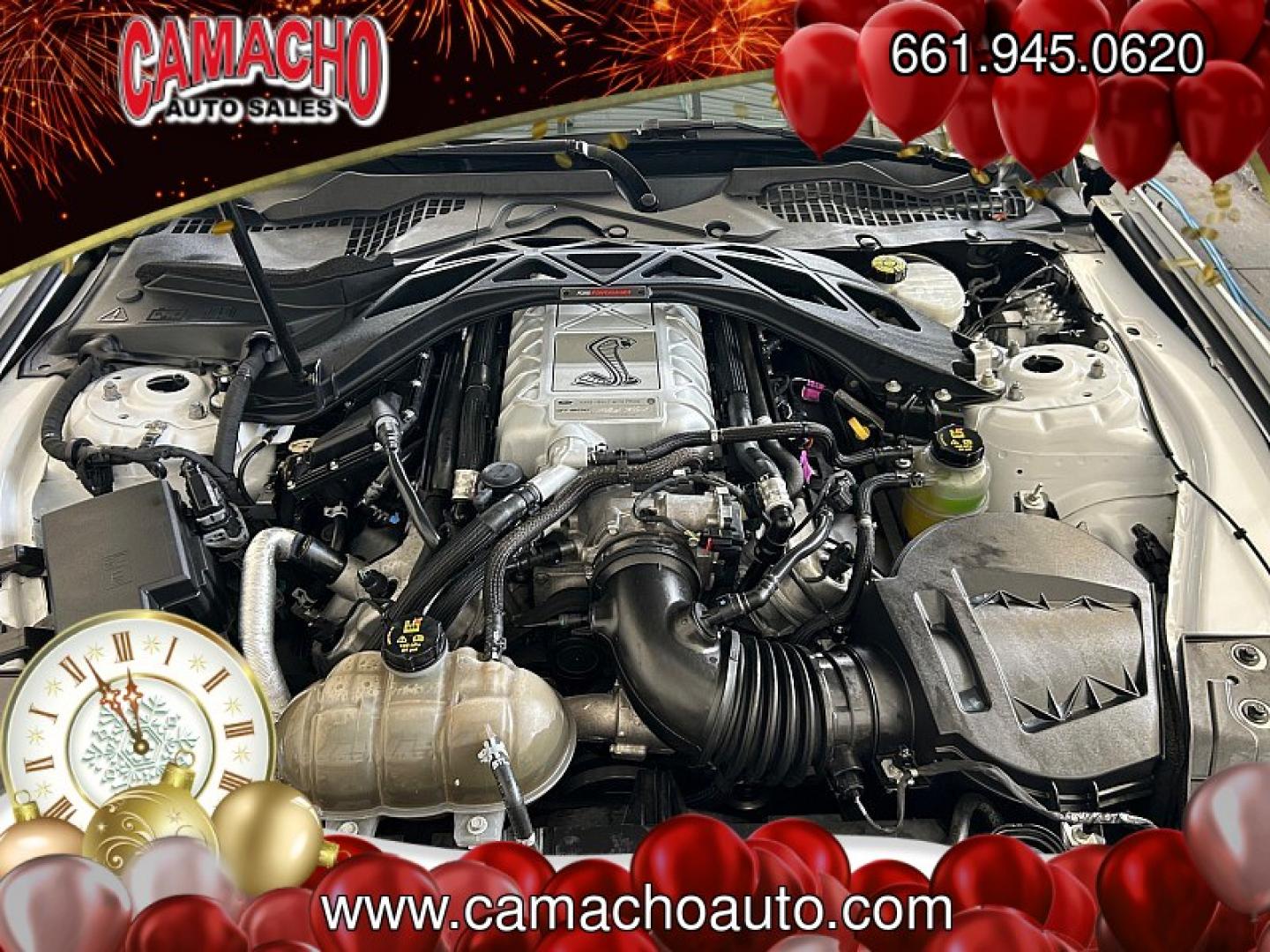 2020 White Ford Shelby GT500 (1FA6P8SJ2L5) with an V8 Supercharged 5.2 Liter engine, Automatic 7-Spd Dual Clutch TREMEC transmission, located at 412 Auto Vista Drive, Palmdale, CA, 93551, (661) 945-0620, 34.592636, -118.136681- Photo#26