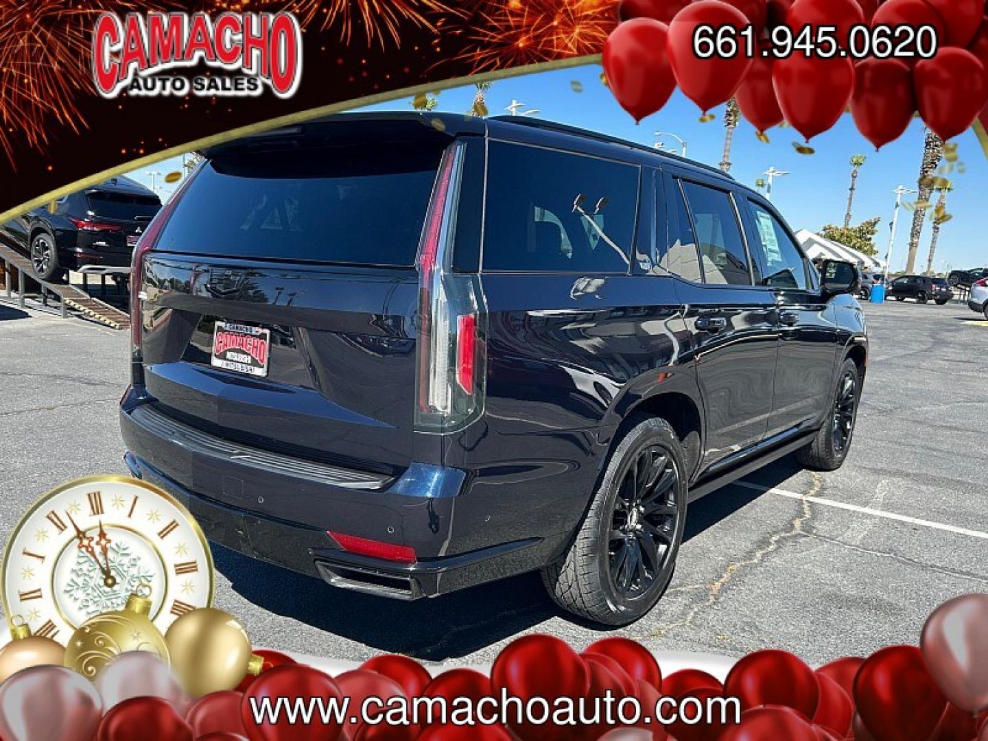 2021 Blue Cadillac Escalade (1GYS4FKL7MR) , Automatic 10-Spd w/Overdrive transmission, located at 412 Auto Vista Drive, Palmdale, CA, 93551, (661) 945-0620, 34.592636, -118.136681- Photo#2