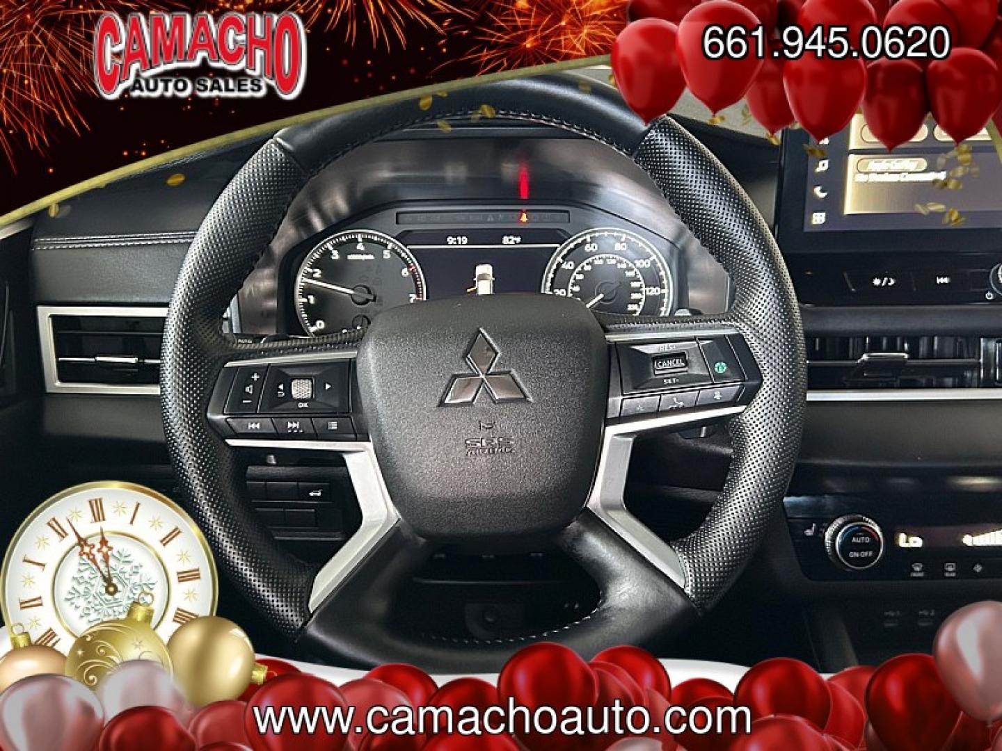 2026 Gray Mitsubishi Outlander (JA4J3VAB4TZ) with an 4-Cyl Turbo Hybrid 1.5 Liter engine, Automatic CVT transmission, located at 412 Auto Vista Drive, Palmdale, CA, 93551, (661) 945-0620, 34.592636, -118.136681- Photo#21