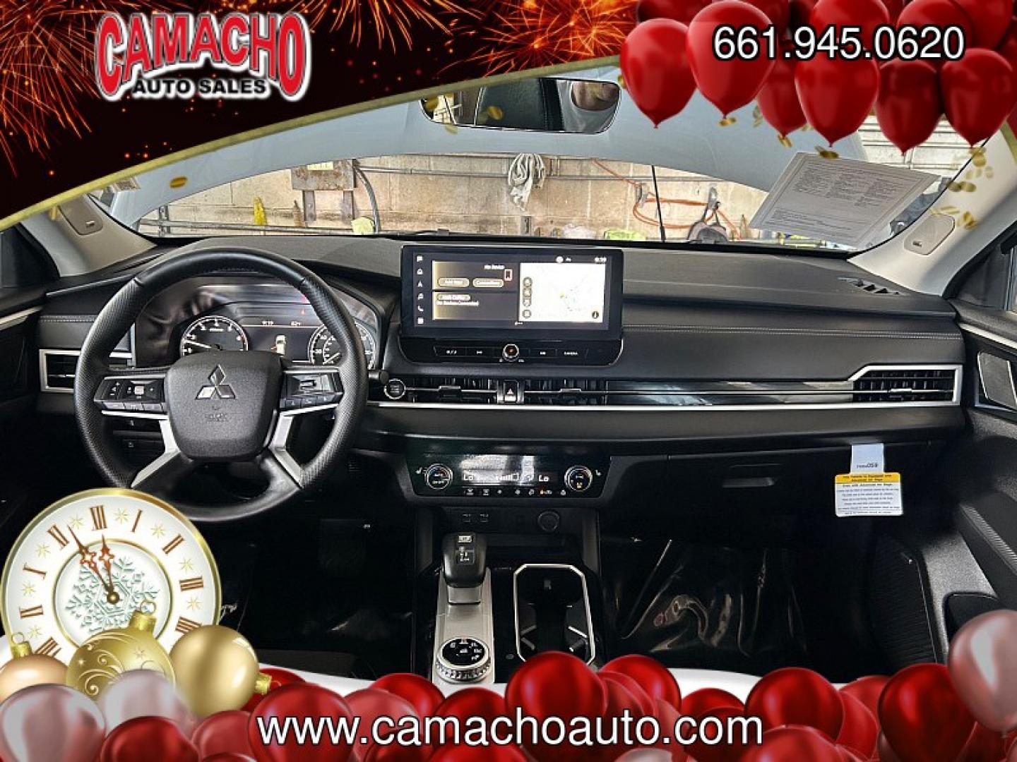 2026 Gray Mitsubishi Outlander (JA4J3VAB4TZ) with an 4-Cyl Turbo Hybrid 1.5 Liter engine, Automatic CVT transmission, located at 412 Auto Vista Drive, Palmdale, CA, 93551, (661) 945-0620, 34.592636, -118.136681- Photo#22