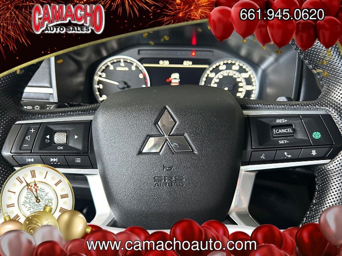 2026 Gray Mitsubishi Outlander (JA4J3VAB4TZ) with an 4-Cyl Turbo Hybrid 1.5 Liter engine, Automatic CVT transmission, located at 412 Auto Vista Drive, Palmdale, CA, 93551, (661) 945-0620, 34.592636, -118.136681- Photo#23