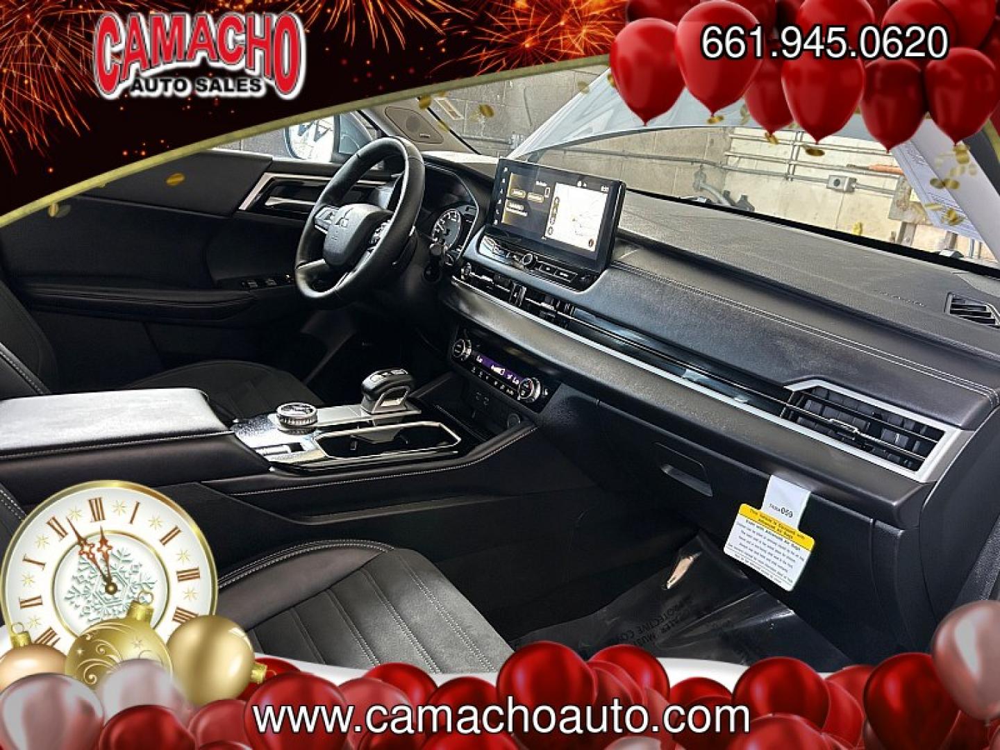 2026 Gray Mitsubishi Outlander (JA4J3VAB4TZ) with an 4-Cyl Turbo Hybrid 1.5 Liter engine, Automatic CVT transmission, located at 412 Auto Vista Drive, Palmdale, CA, 93551, (661) 945-0620, 34.592636, -118.136681- Photo#28