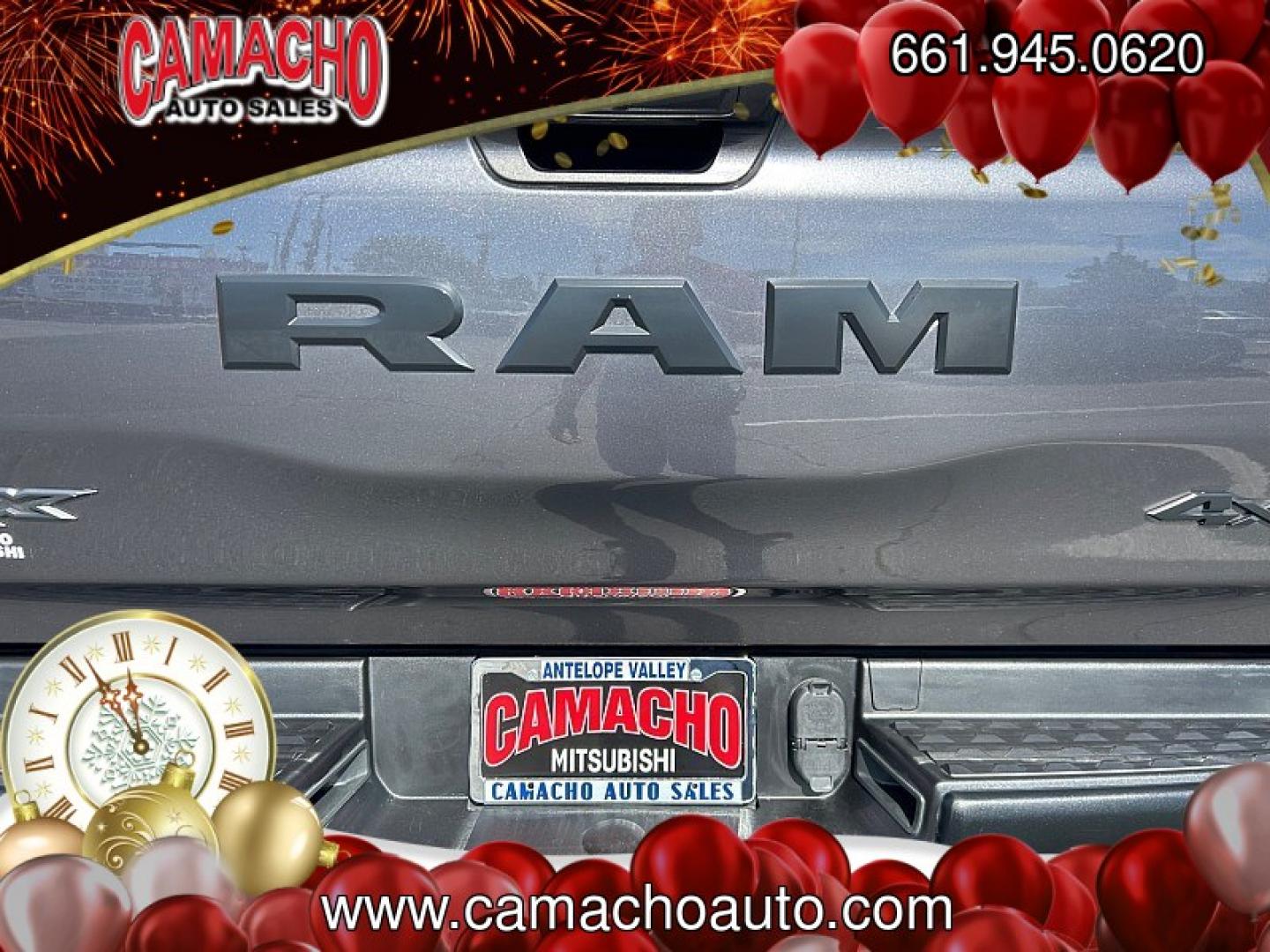 2022 Gray Ram 1500 4WD (1C6SRFU94NN) with an V8 HEMI 6.2 Liter engine, Automatic 8-Spd transmission, located at 412 Auto Vista Drive, Palmdale, CA, 93551, (661) 945-0620, 34.592636, -118.136681- Photo#14