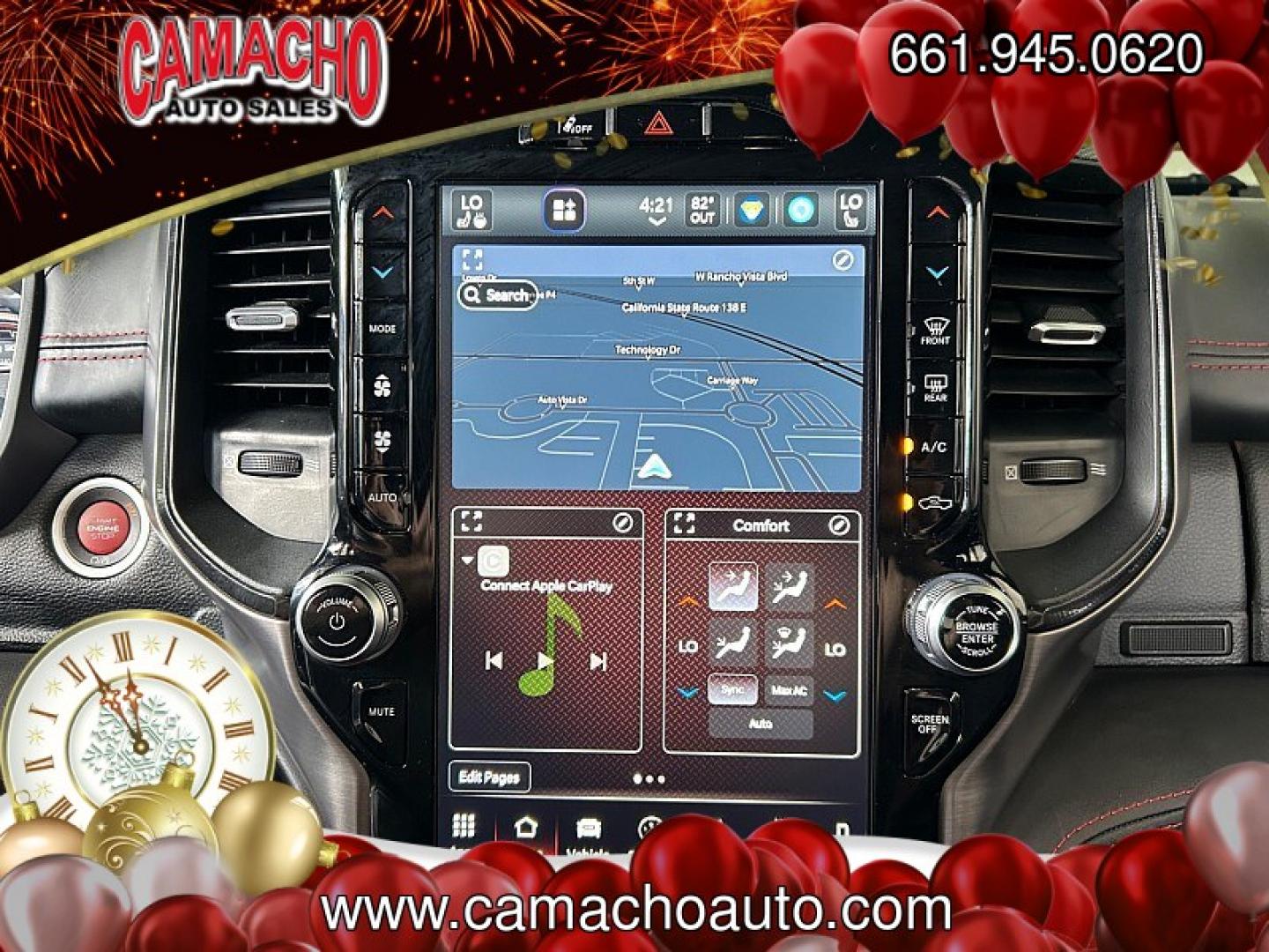 2022 Gray Ram 1500 4WD (1C6SRFU94NN) with an V8 HEMI 6.2 Liter engine, Automatic 8-Spd transmission, located at 412 Auto Vista Drive, Palmdale, CA, 93551, (661) 945-0620, 34.592636, -118.136681- Photo#22