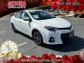 2014 White Toyota Corolla (5YFBURHE5EP) with an 4-Cyl 1.8 Liter engine, Auto CVTi-S w/Man Mode transmission, located at 412 Auto Vista Drive, Palmdale, CA, 93551, (661) 945-0620, 34.592636, -118.136681- Photo#0