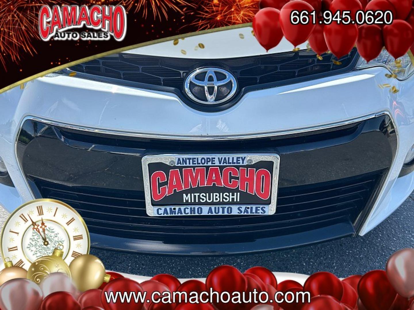 2014 White Toyota Corolla (5YFBURHE5EP) with an 4-Cyl 1.8 Liter engine, Auto CVTi-S w/Man Mode transmission, located at 412 Auto Vista Drive, Palmdale, CA, 93551, (661) 945-0620, 34.592636, -118.136681- Photo#4