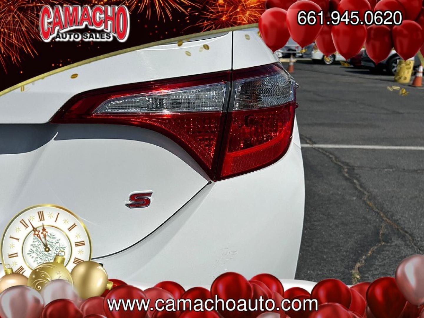 2014 White Toyota Corolla (5YFBURHE5EP) with an 4-Cyl 1.8 Liter engine, Auto CVTi-S w/Man Mode transmission, located at 412 Auto Vista Drive, Palmdale, CA, 93551, (661) 945-0620, 34.592636, -118.136681- Photo#10