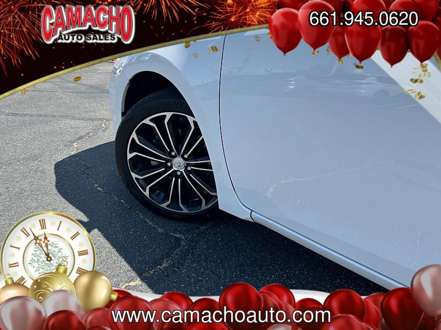 2014 White Toyota Corolla (5YFBURHE5EP) with an 4-Cyl 1.8 Liter engine, Auto CVTi-S w/Man Mode transmission, located at 412 Auto Vista Drive, Palmdale, CA, 93551, (661) 945-0620, 34.592636, -118.136681- Photo#14